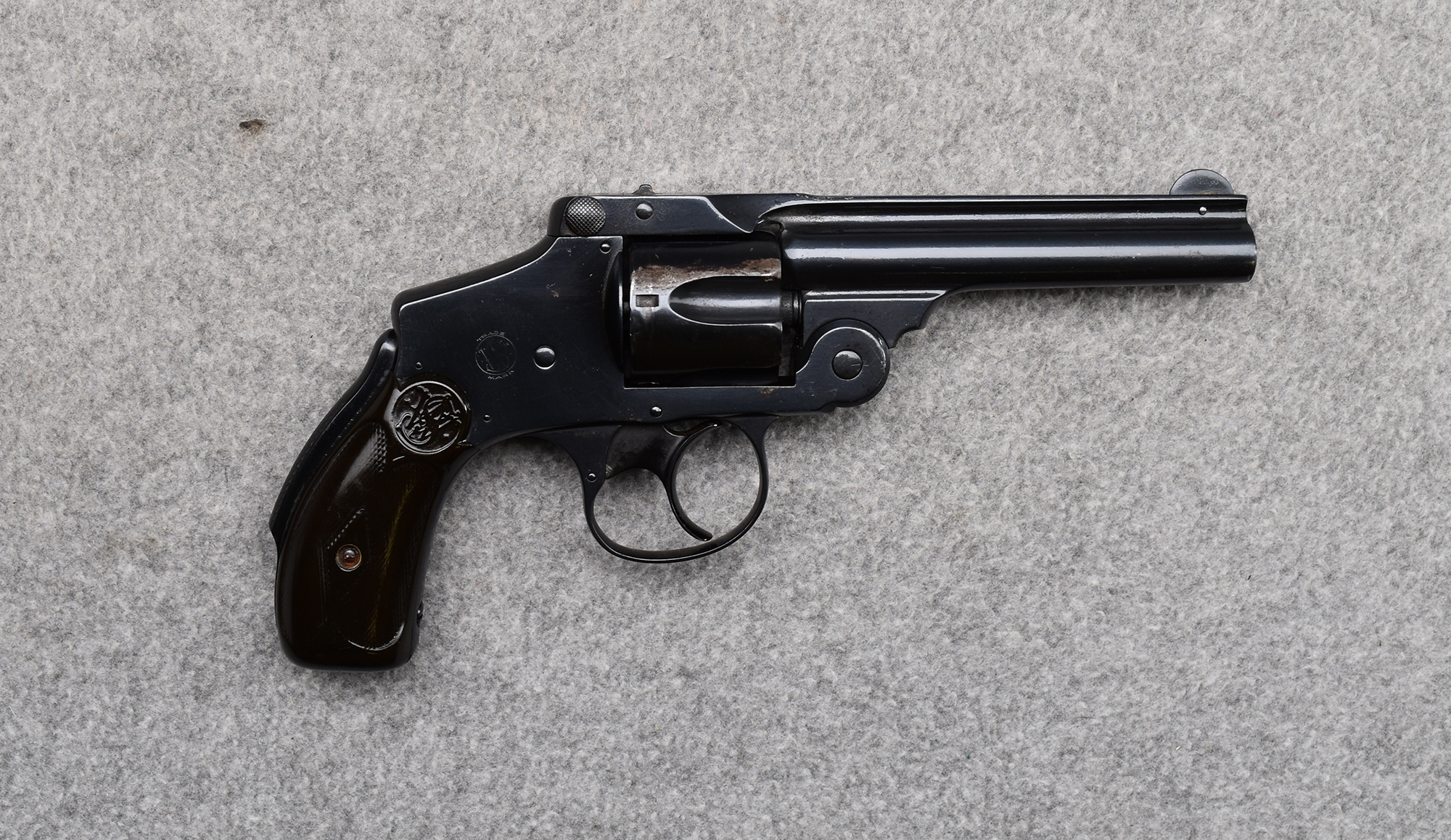 Image of "Smith & Wesson ~ ""Safety Hammerless Lemon Squeezer"" ~ .38 S&W Special"
