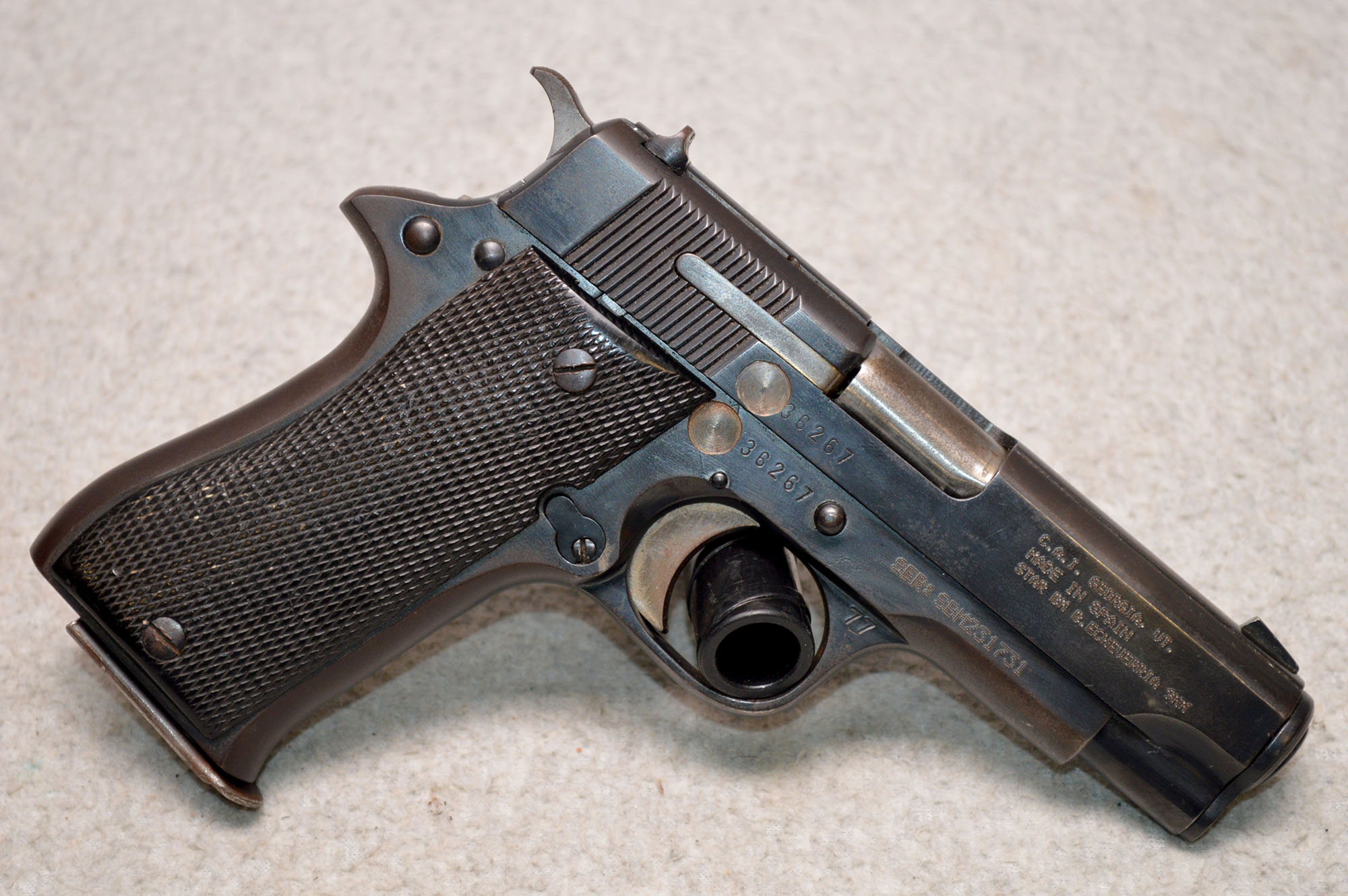 Star Bonifacio ~ Model BM ~ 9mm Luger