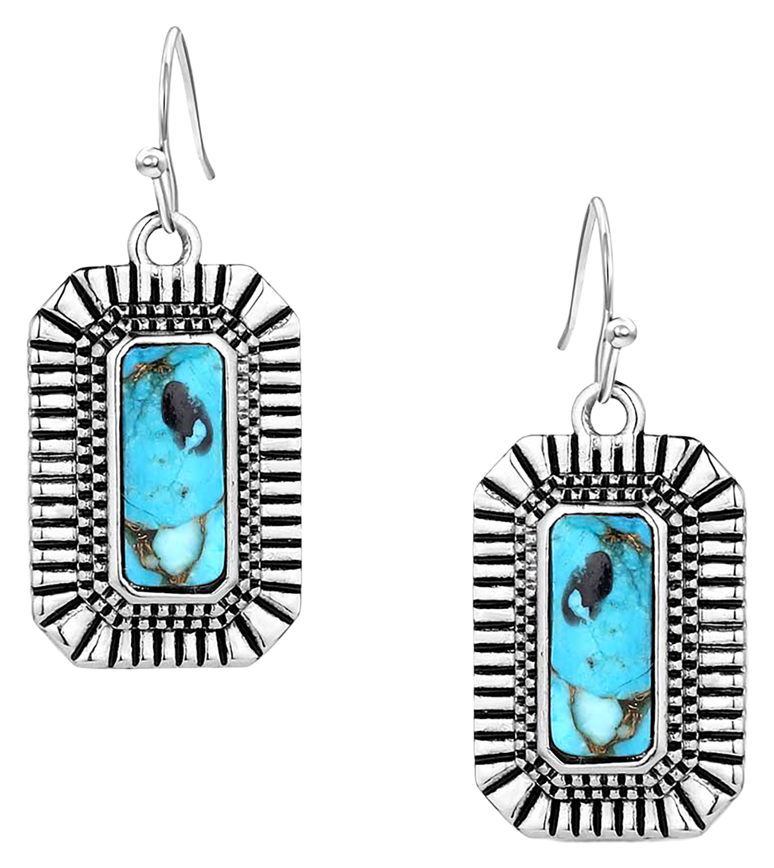 Image of Montana Silversmiths Turquoise Sky Earrings