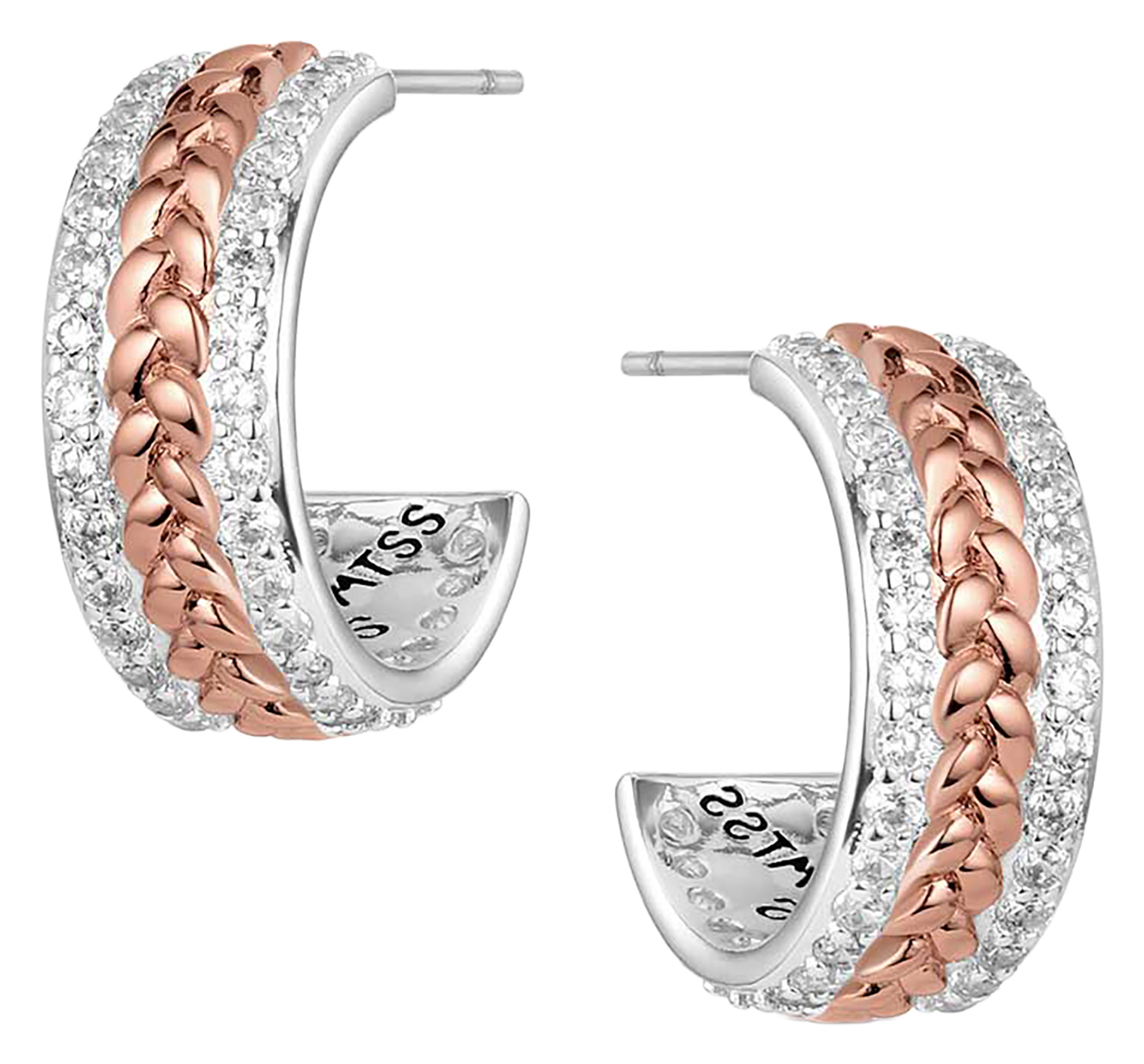 Image of Montana Silversmiths High Prairie Hoop Earrings