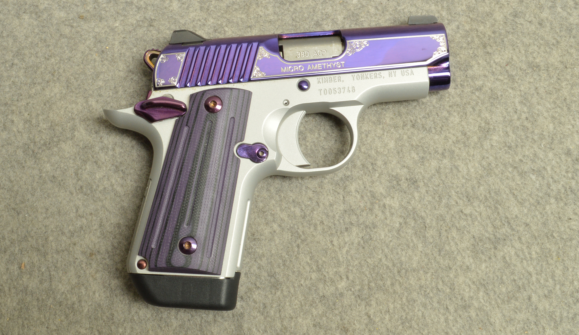 Image of Kimber ~ Micro Amethyst ~ .380 ACP