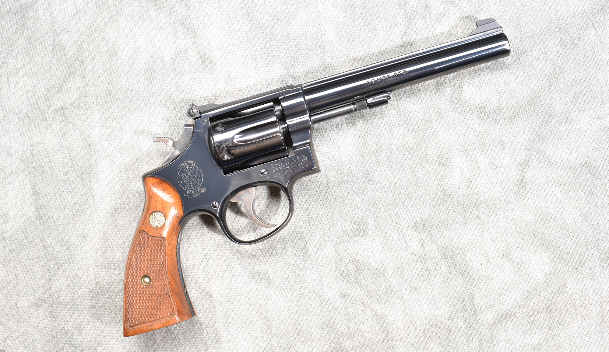 Image of SMITH & WESSON ~ 48-2 ~ K-22 MRF Masterpiece ~ .22 MRF
