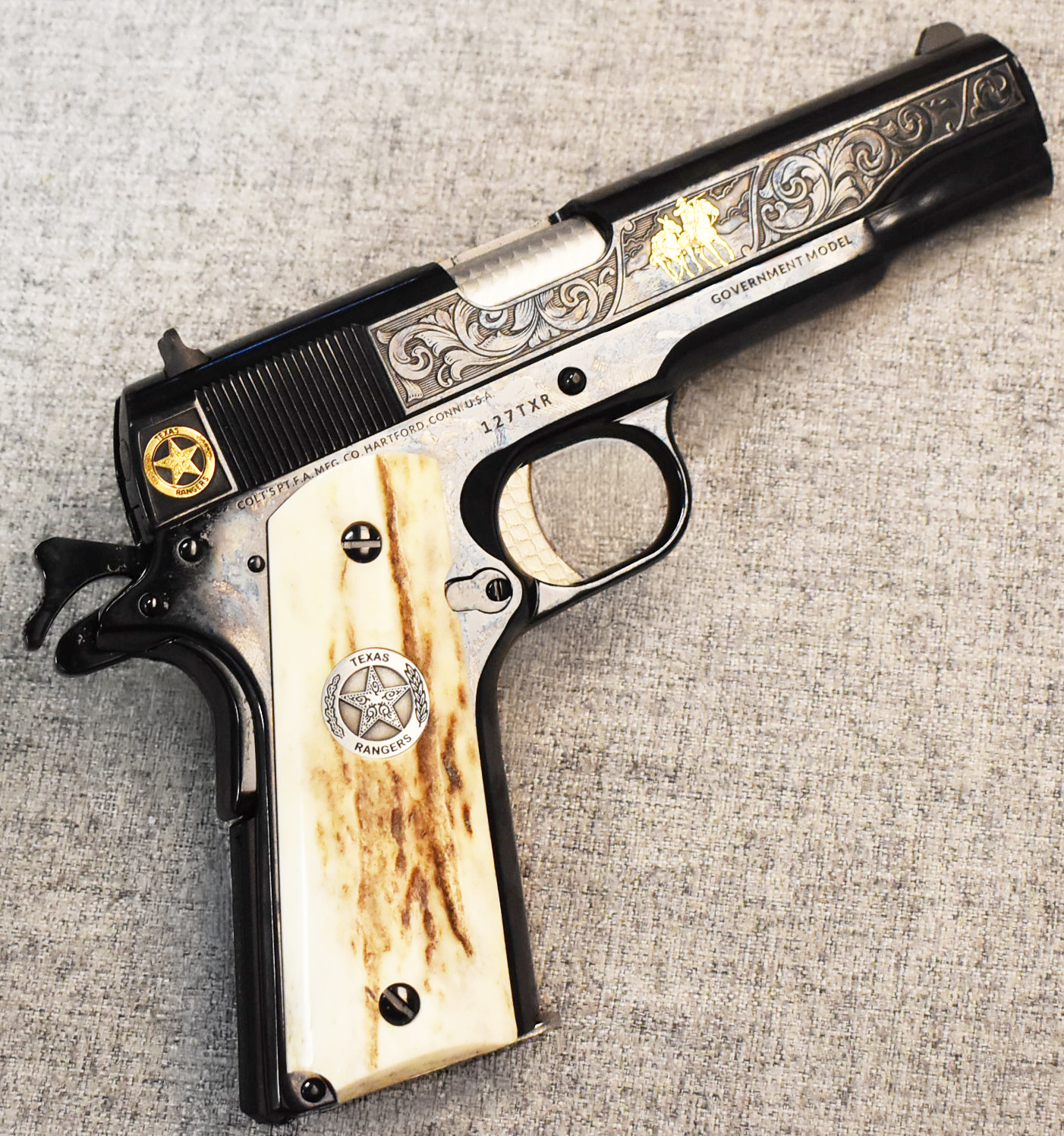 Image of "Colt~Government Model ""Texas Ranger""~.38 Super"