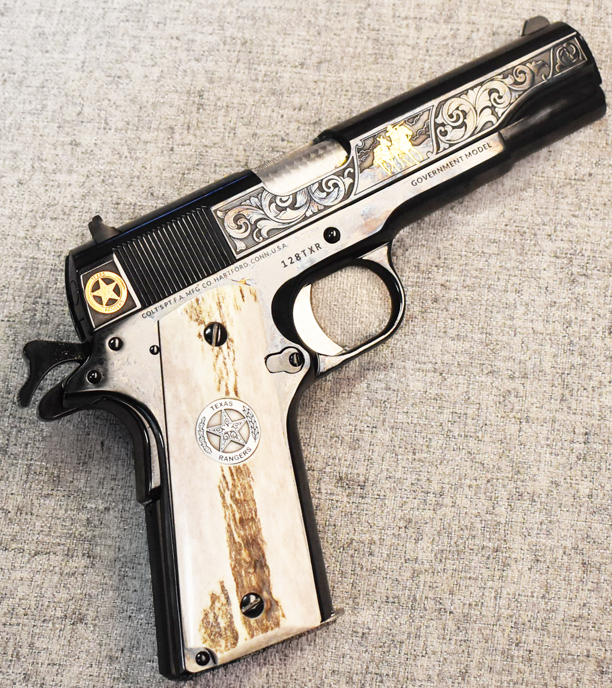 Image of "Colt~Government Model ""Texas Ranger""~.38 Super"