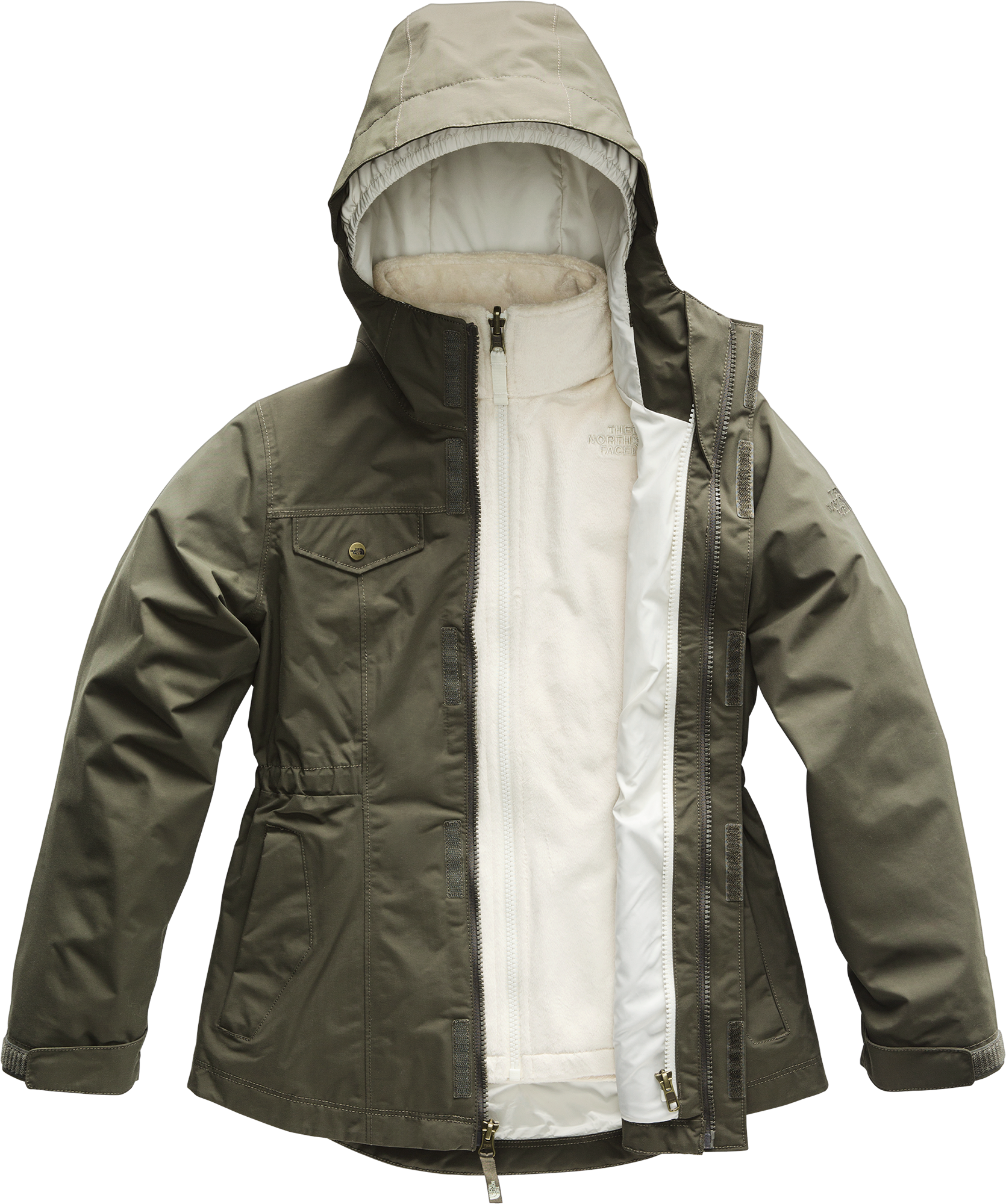 The North Face Osilita 2.0 Triclimate Jacket for Girls - Dark Green