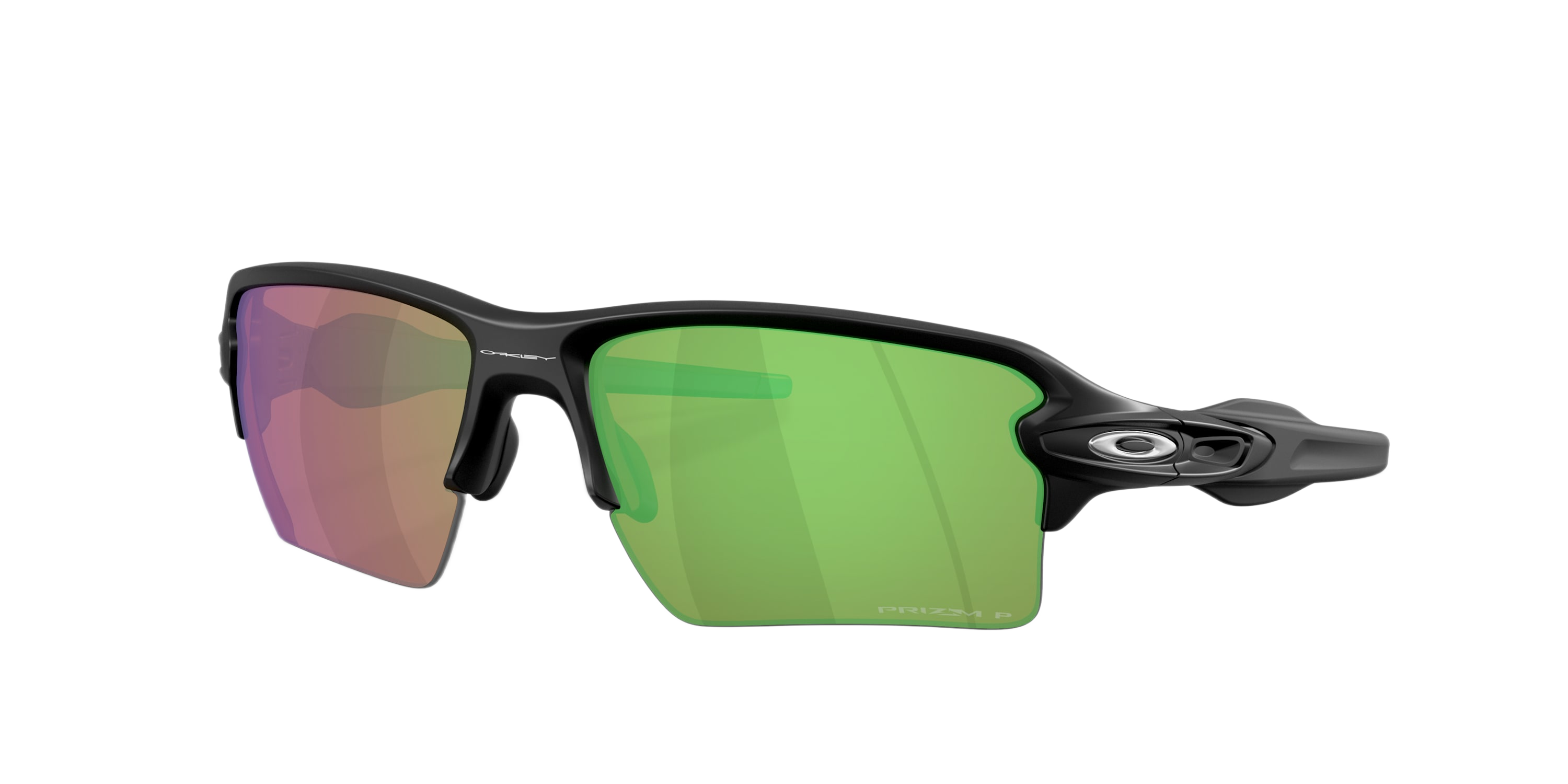 Image of Oakley Flak 2.0 XXl OO9488 Polar Prizm Polarized Sunglasses - Matte Black/Prizm Shallow Water Mirror - Medium