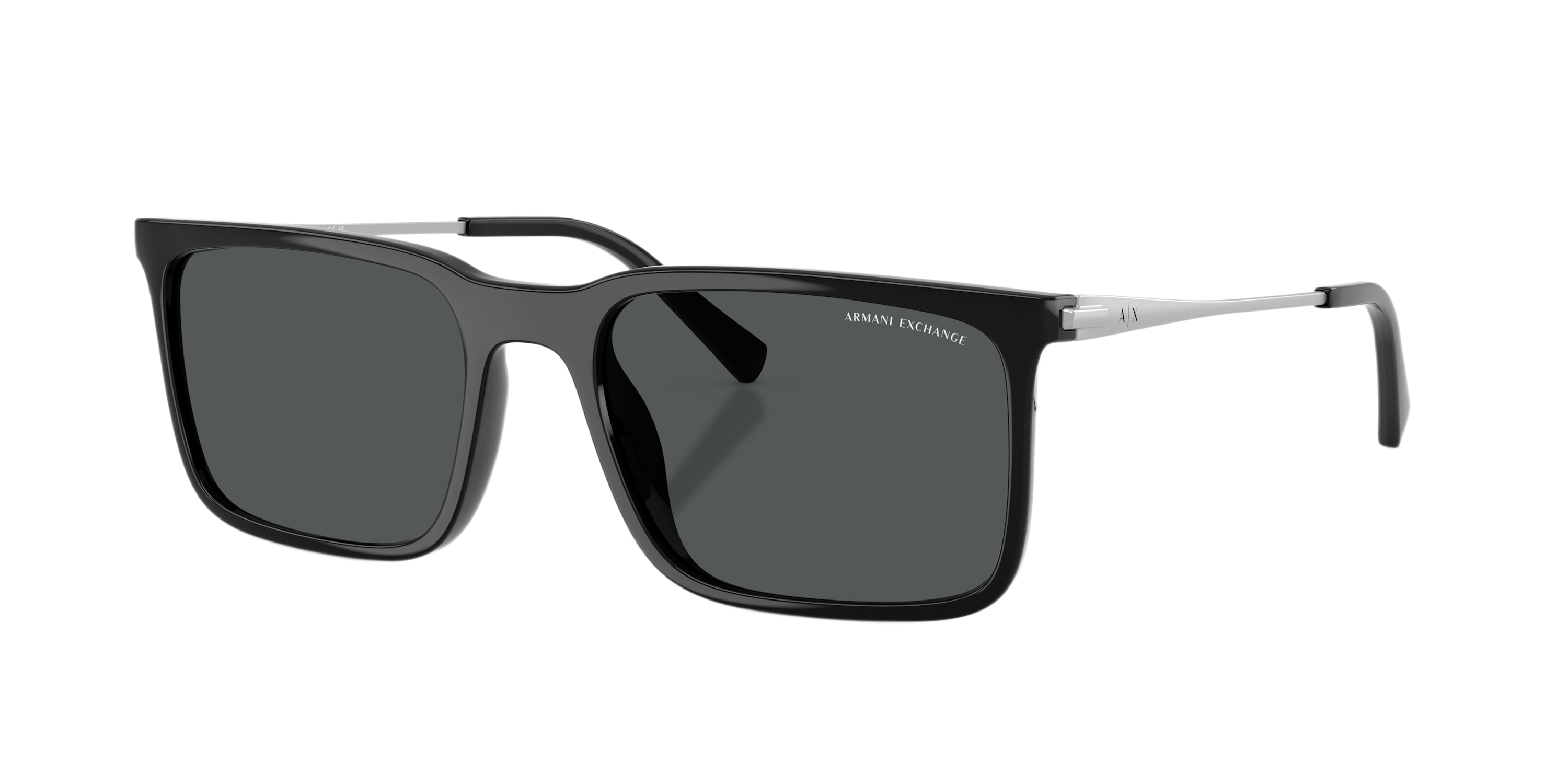 Image of Armani Exchange AX4175Su Sunglasses - Shiny Black/Dark Gray
