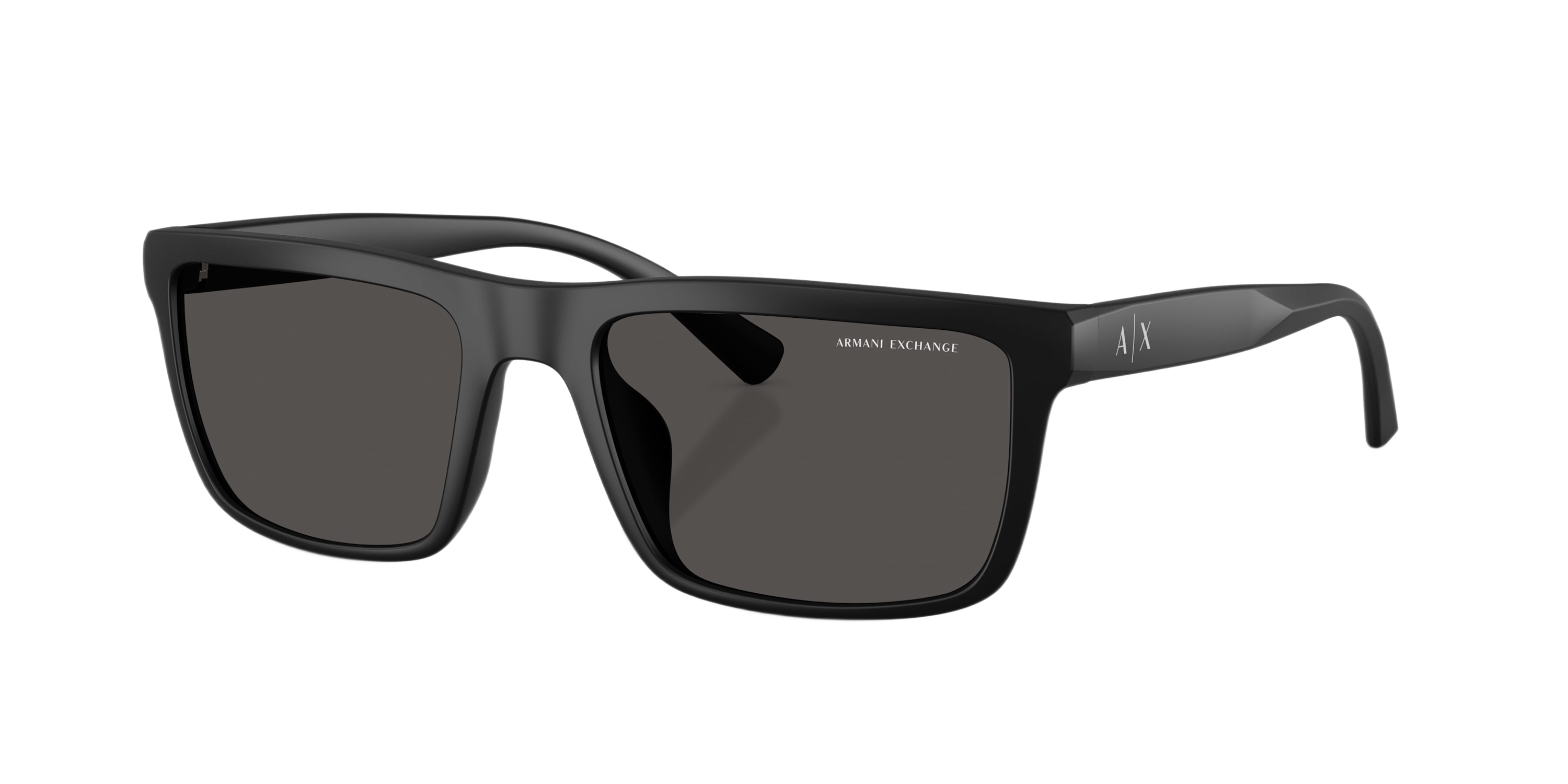 Image of Armani Exchange AX4174Su Sunglasses - Matte Black/Dark Gray