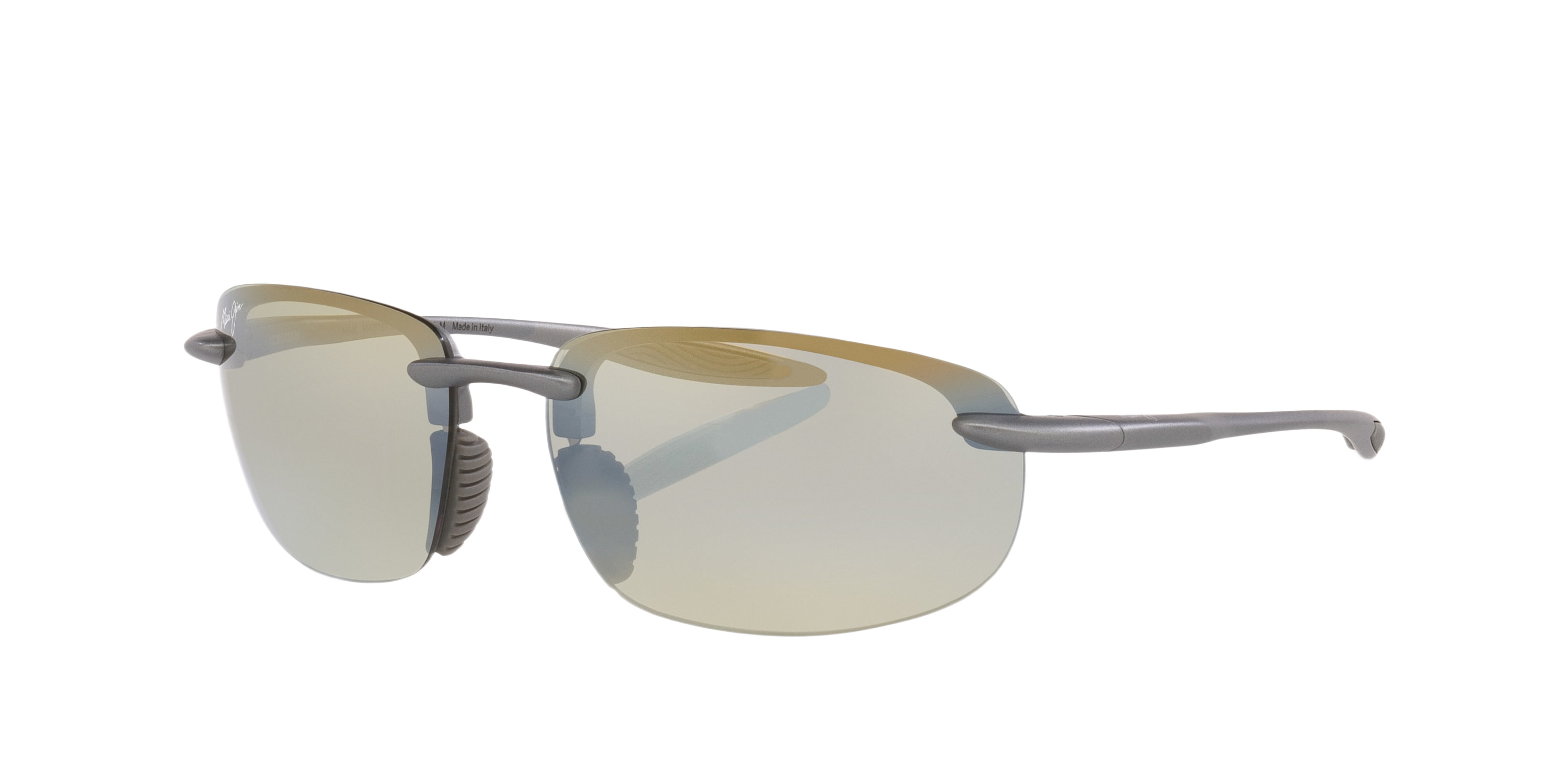Image of Maui Jim Hookipa Ultra MJ000794 Polarized Gradient Sunglasses - Matte Gray/HT Photochromic - XX-Large
