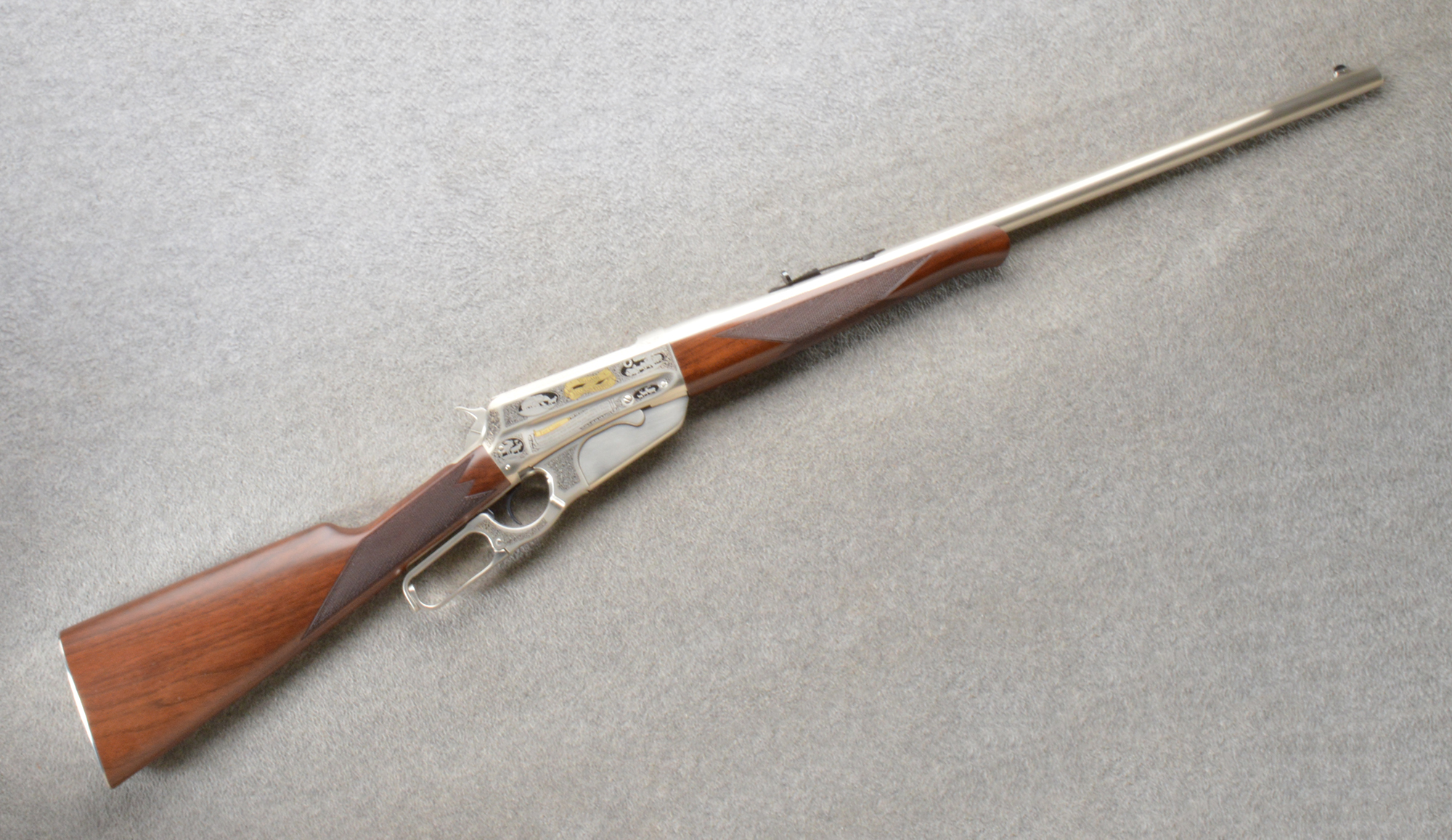 Image of Winchester ~ 1895 ~ Boone and Crockett Club Records ~ Nickel ~ 405 Winchester ~ 29 of 100