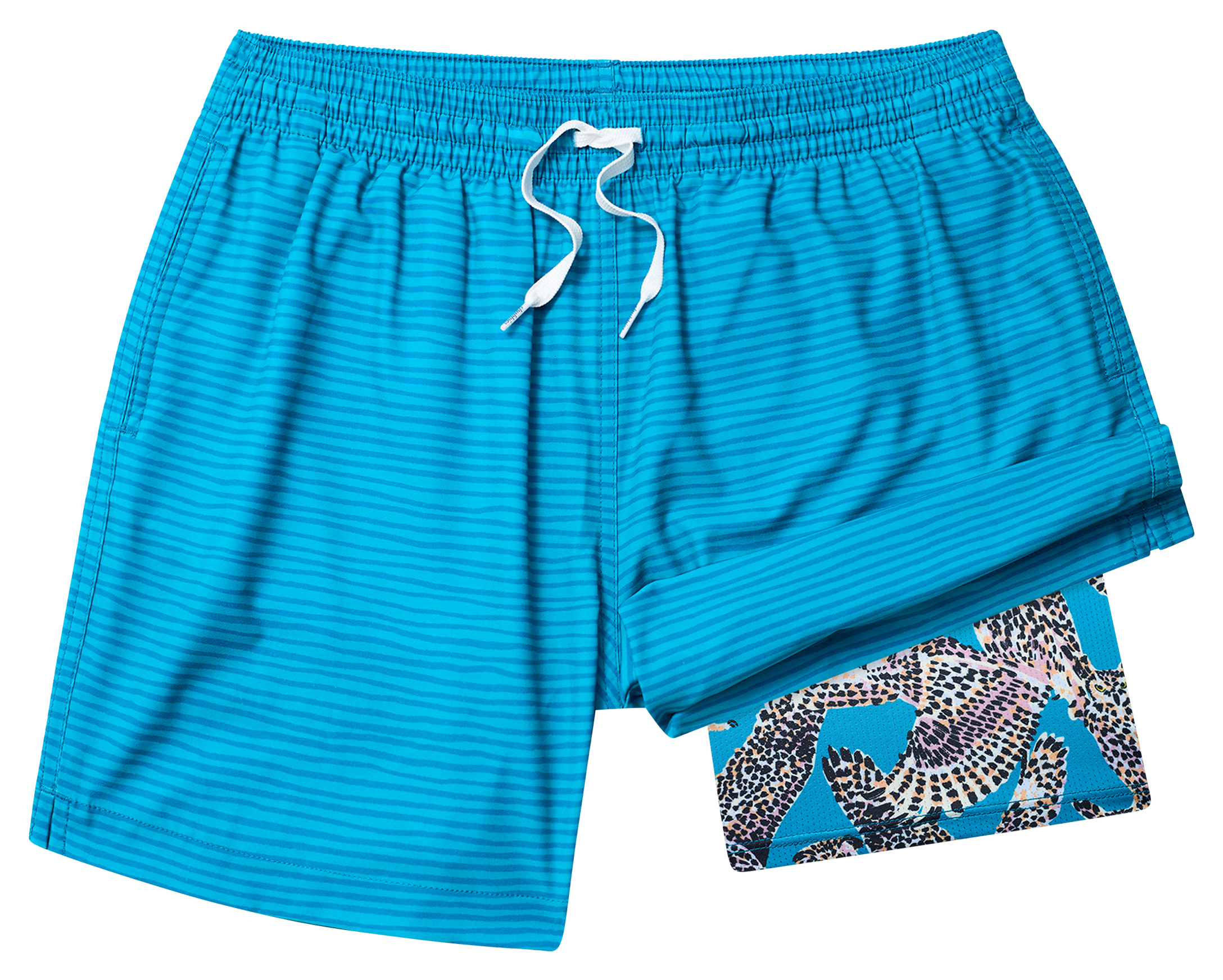 Chubbies The It's Been A Hoots 5.5" Lined Swim Trunks - Teal