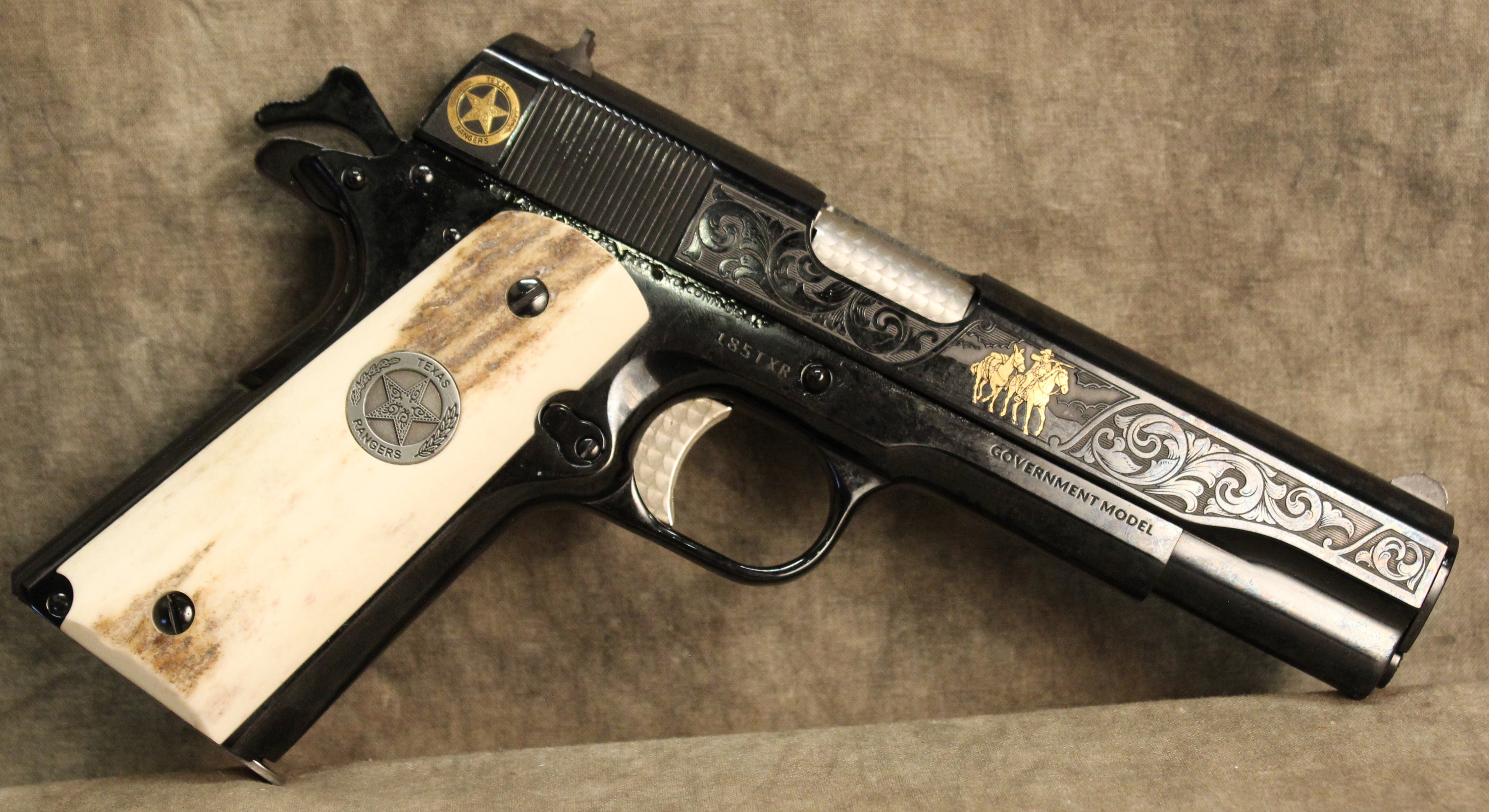 Image of "Colt ~ Government ""One Riot, One Ranger"" ~ .38 Super"