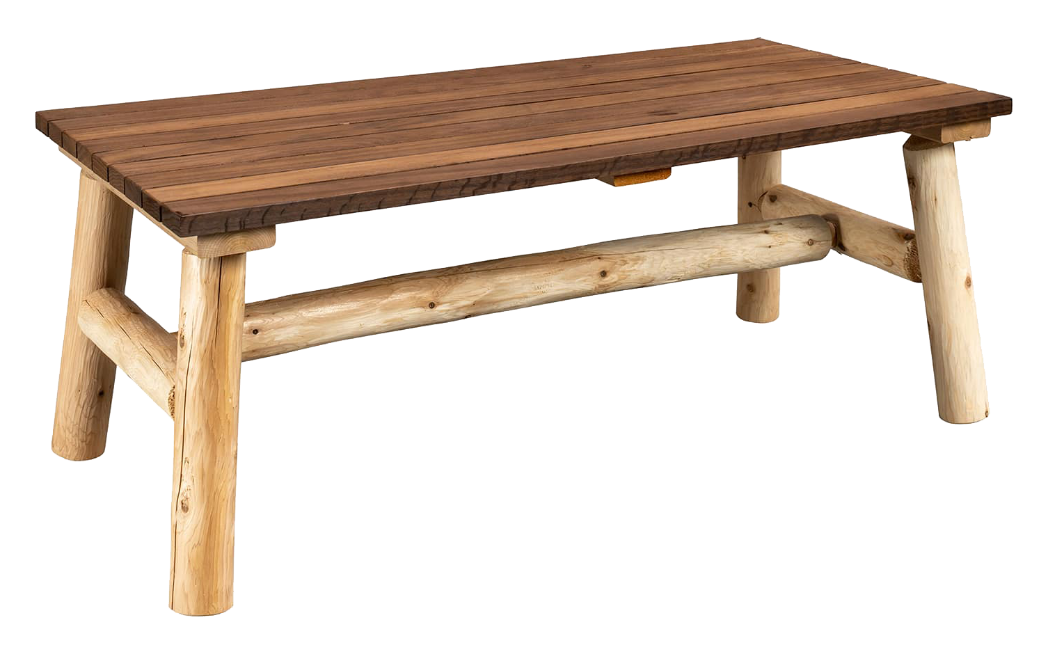 Image of Lakeland Mills ThermaFusion Cedar Log Coffee Table