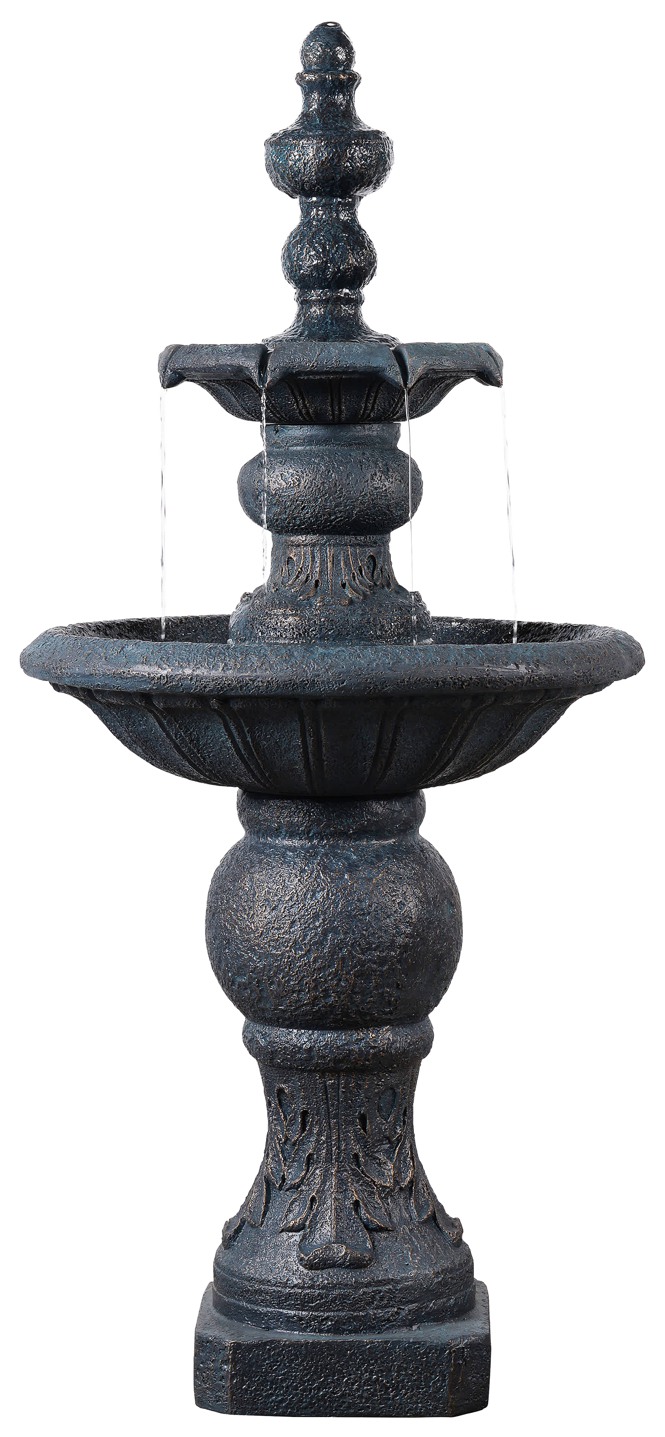 Teamson Home Teamson Home Icy Stone 2-Tier Outdoor Water Fountain - Copper - $339.99 at Bass Pro Shops