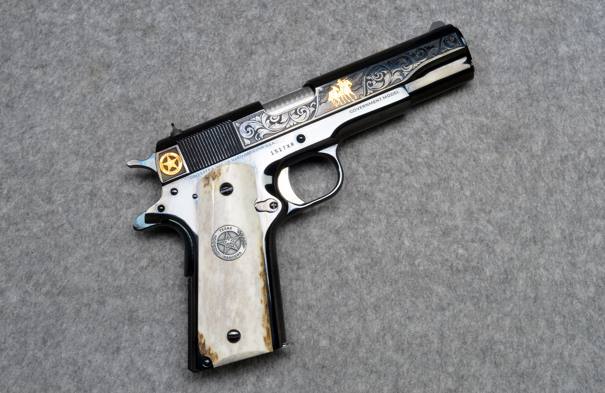 Image of "Colt ~ Government ""One Riot-One Ranger"" Limited Edition ~ .38 Super"