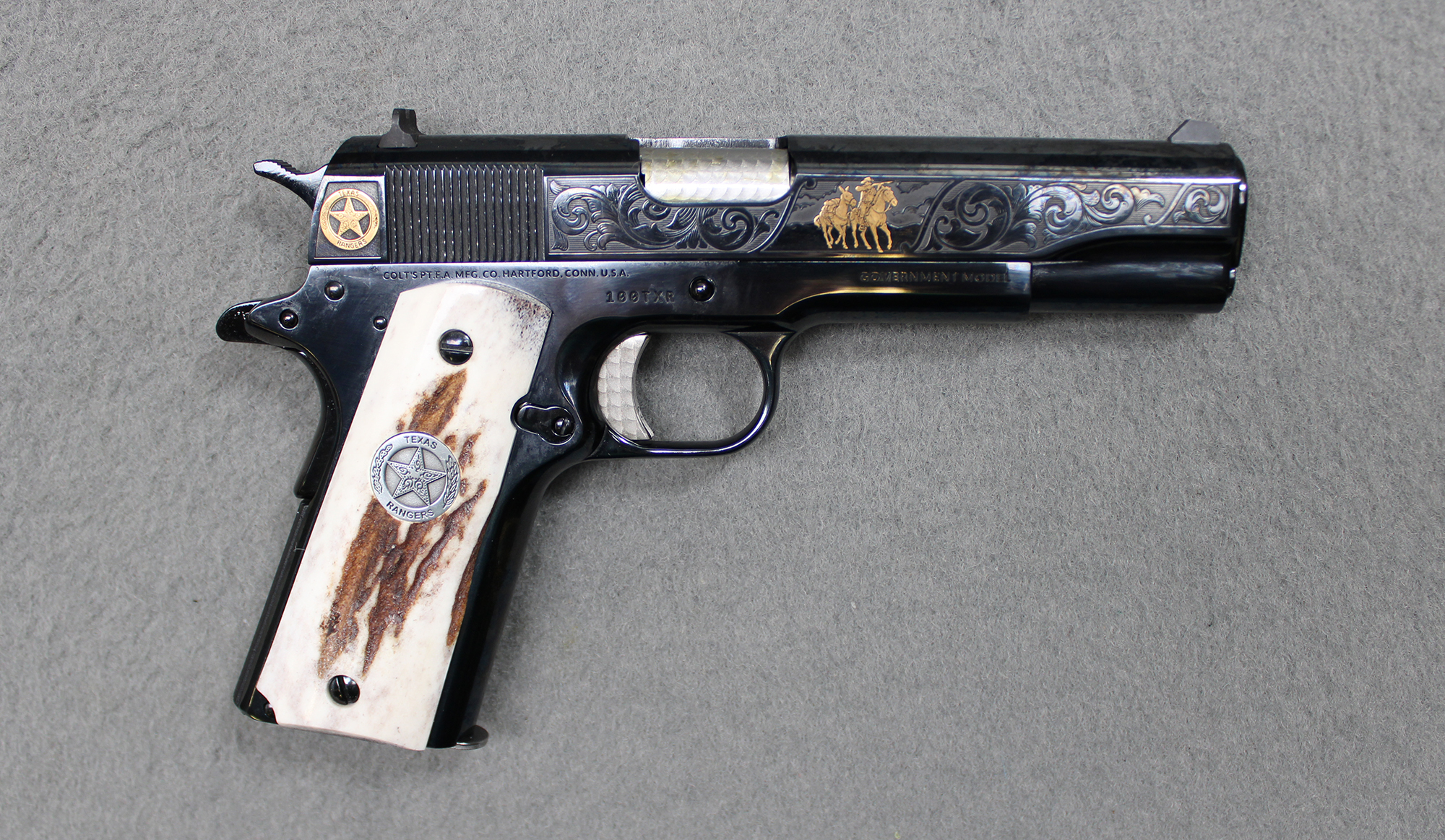 Image of Colt ~ Commander (Texas Ranger Commemorative) ~ .38 Super