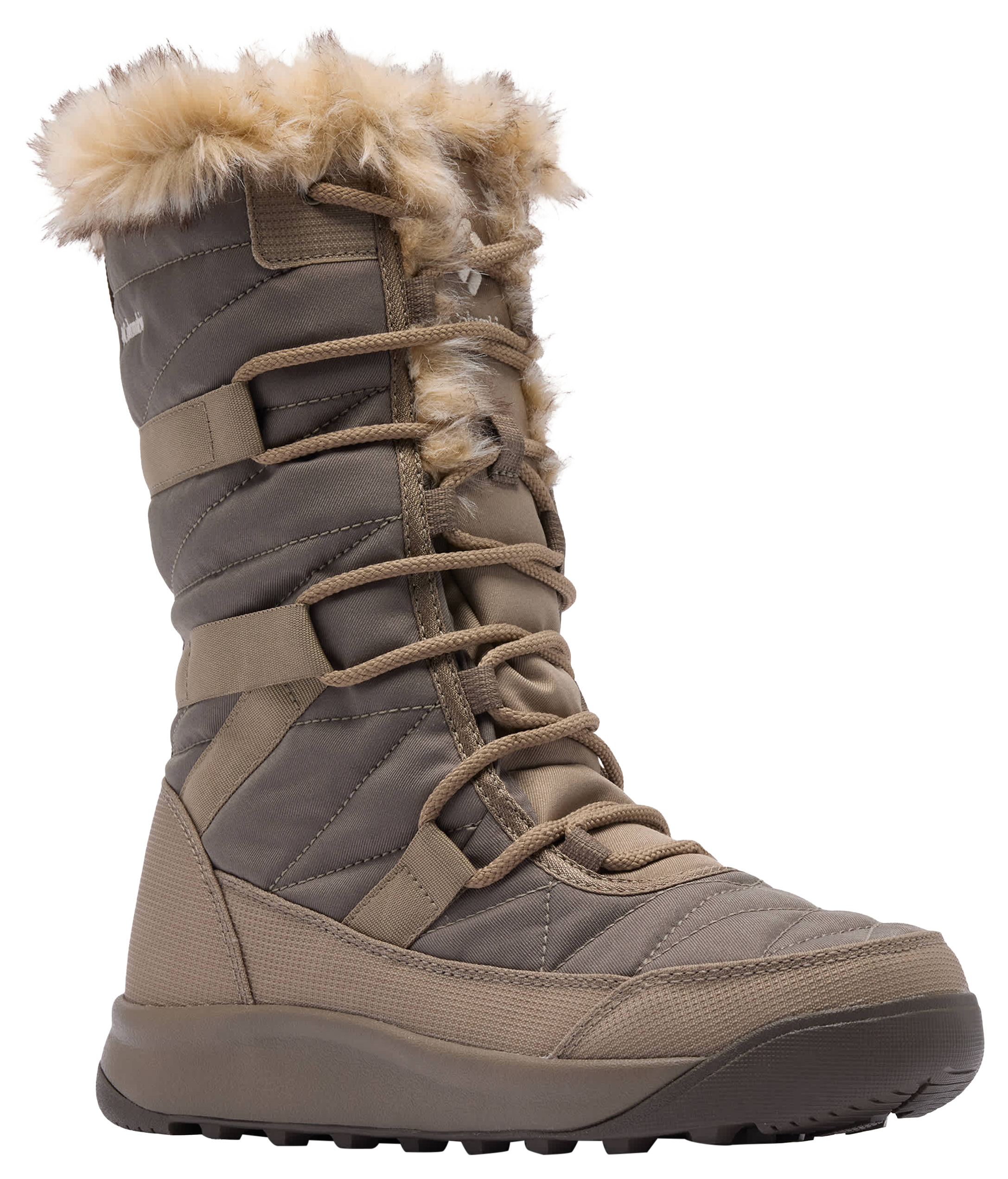 Image of Columbia Minx IV Insulated Waterproof Winter Boots for Women - Wet Sand/Khaki