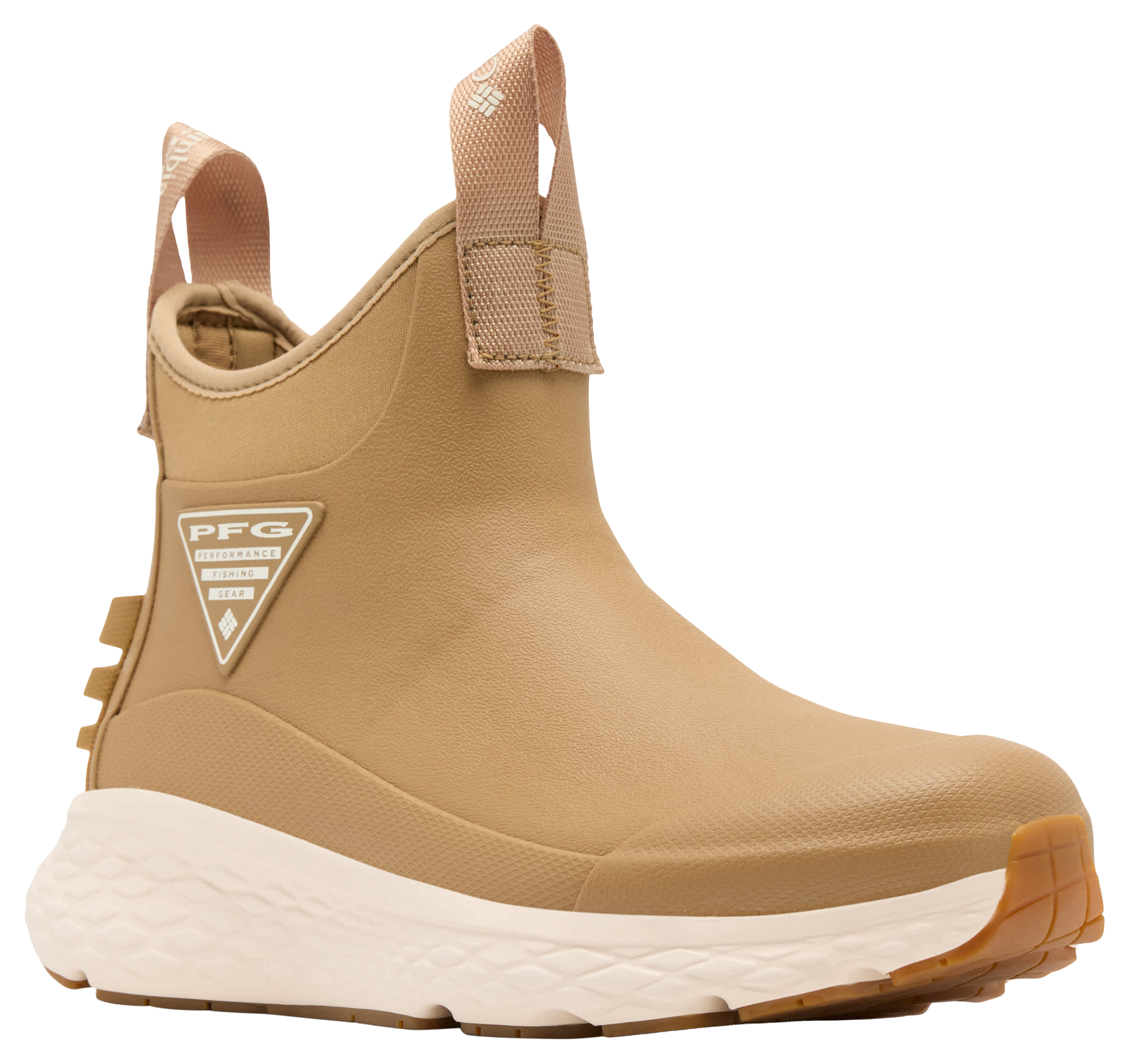 Columbia PFG Dry Tortugas Deck Boots for Women - Sahara/Natural