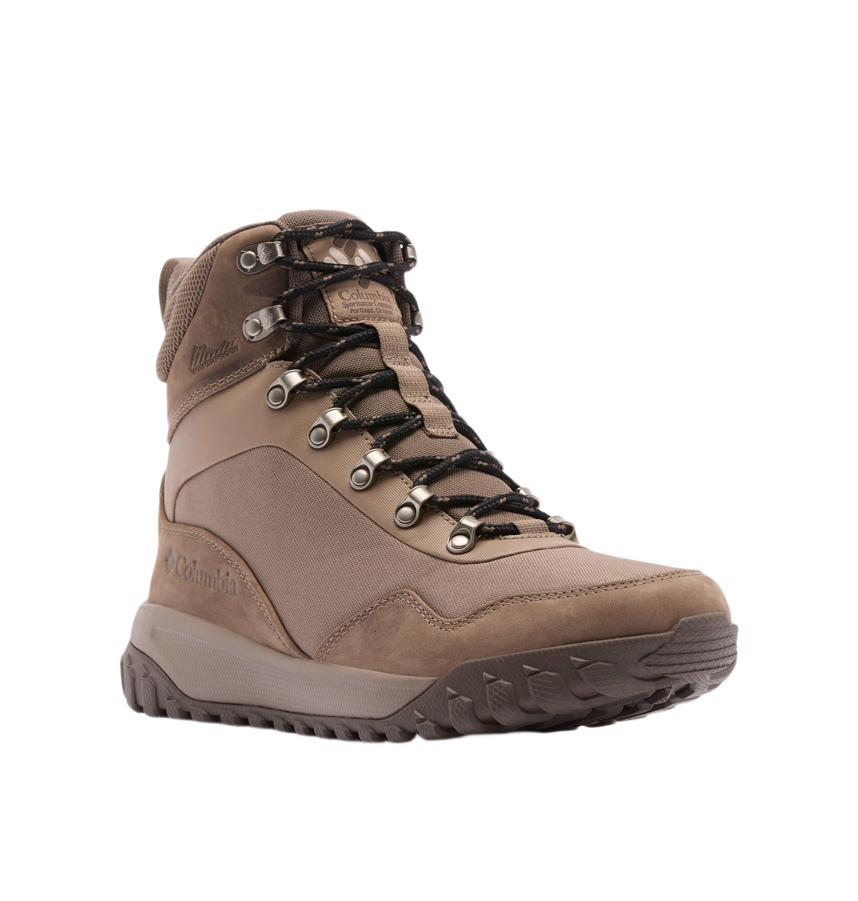 Columbia Columbia Burnsider Insulated Waterproof Winter Boots for Men - Wet Sand/Khaki - $130.00 at Bass Pro Shops