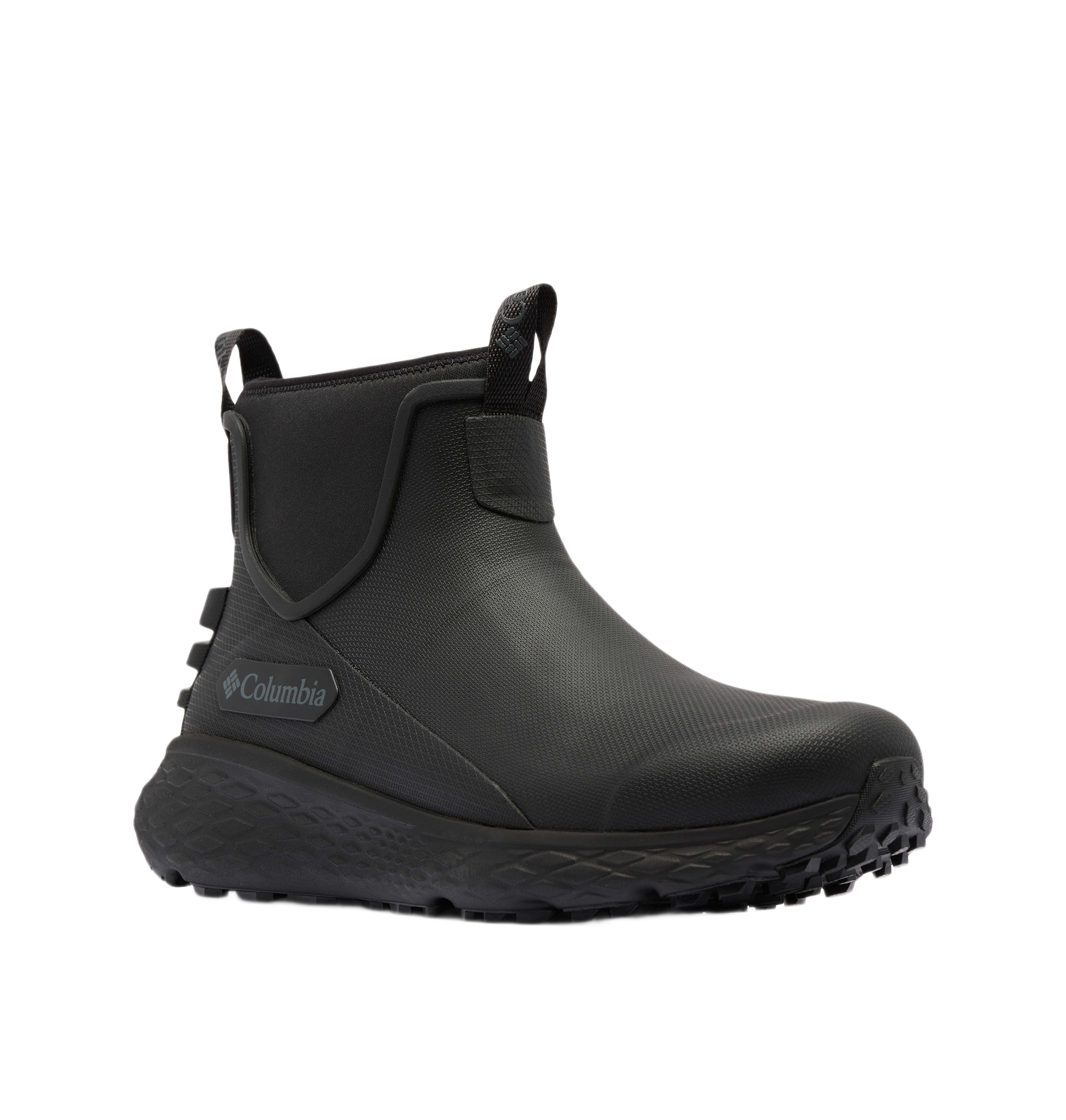 Columbia Columbia Konos Rainshadow Ankle Boots for Men - Black/Black - $110.00 at Bass Pro Shops