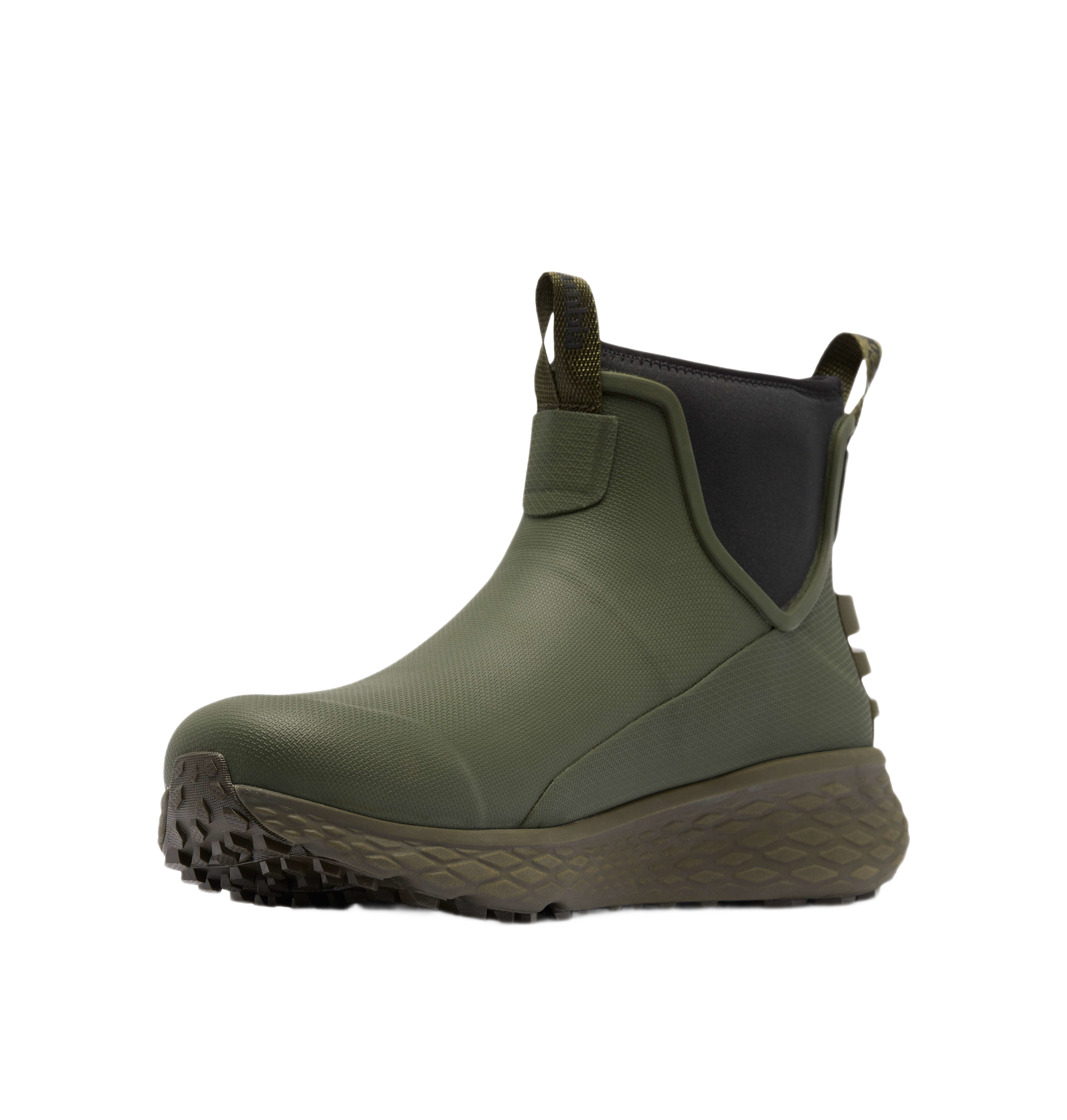 Image of Columbia Konos Rainshadow Ankle Boots for Men - Nori/Deep Olive