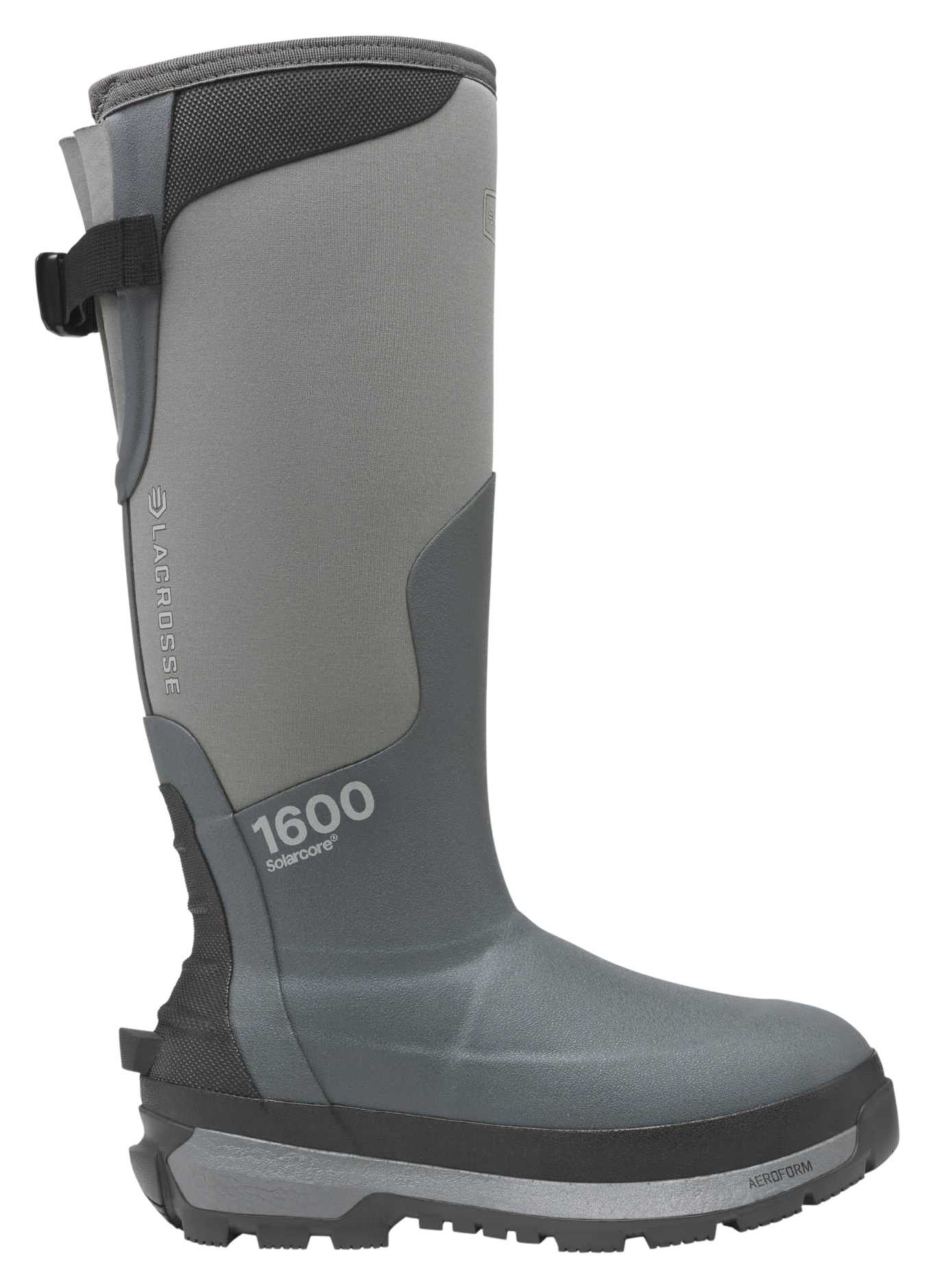 Image of LaCrosse Alphaburly Aero 1600 Insulated Hunting Boots for Women - Dark Shadow