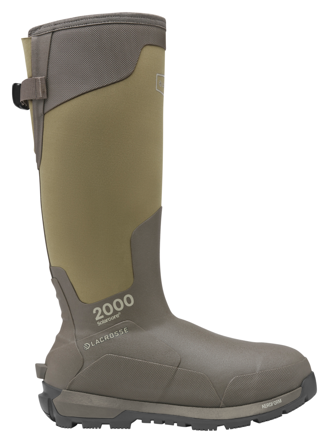 Image of LaCrosse AlphaBurly Aero 2000 Insulated Hunting Boots for Men - Major Brown