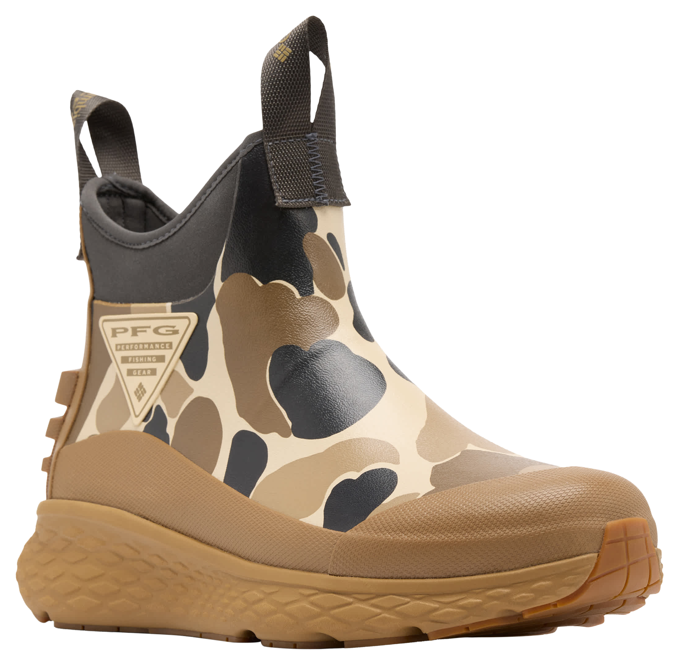 Image of Columbia PFG Dry Tortugas Printed Deck Boots for Men