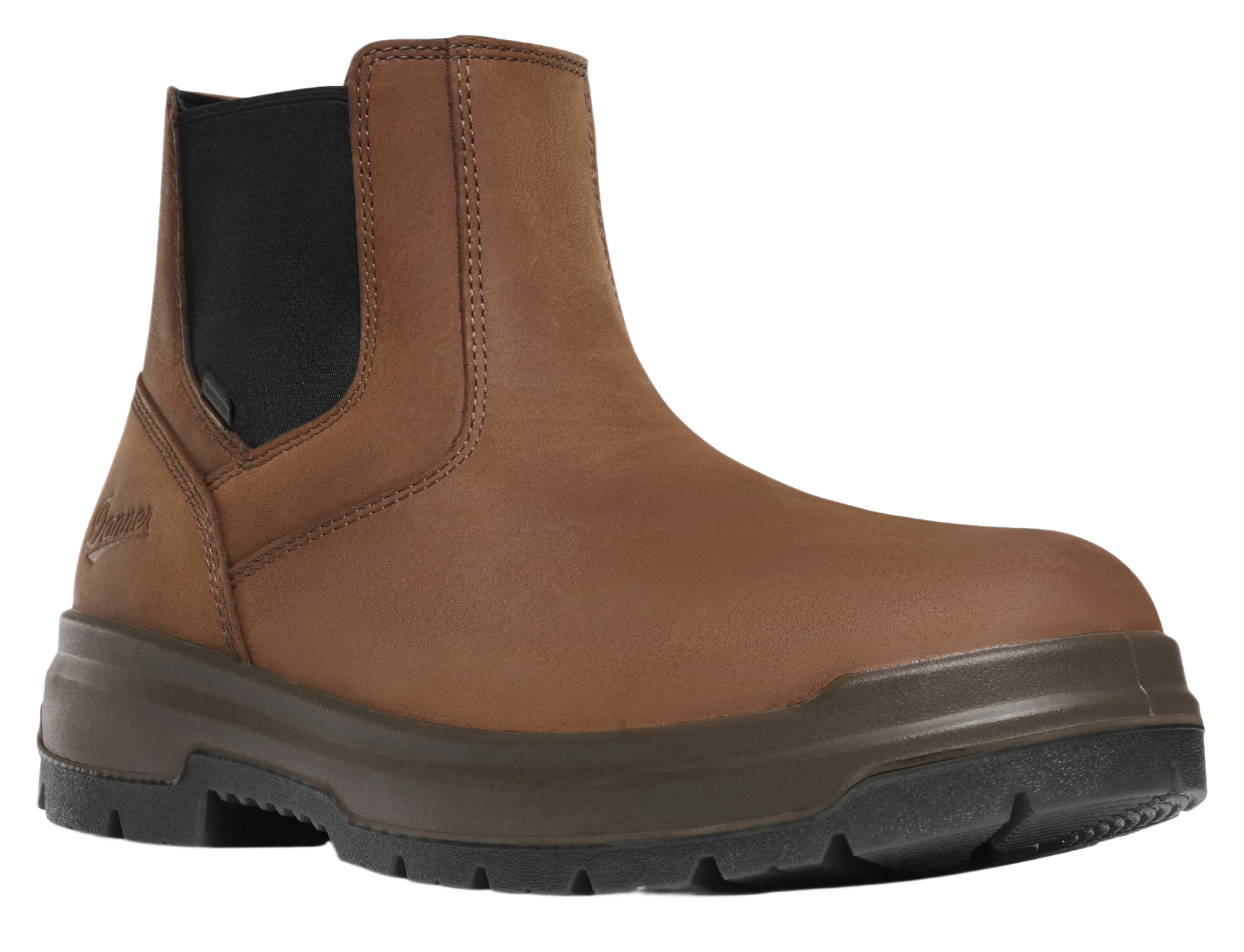 Image of "Danner Ground Control 6"" Chelsea Boots for Men - Brown"