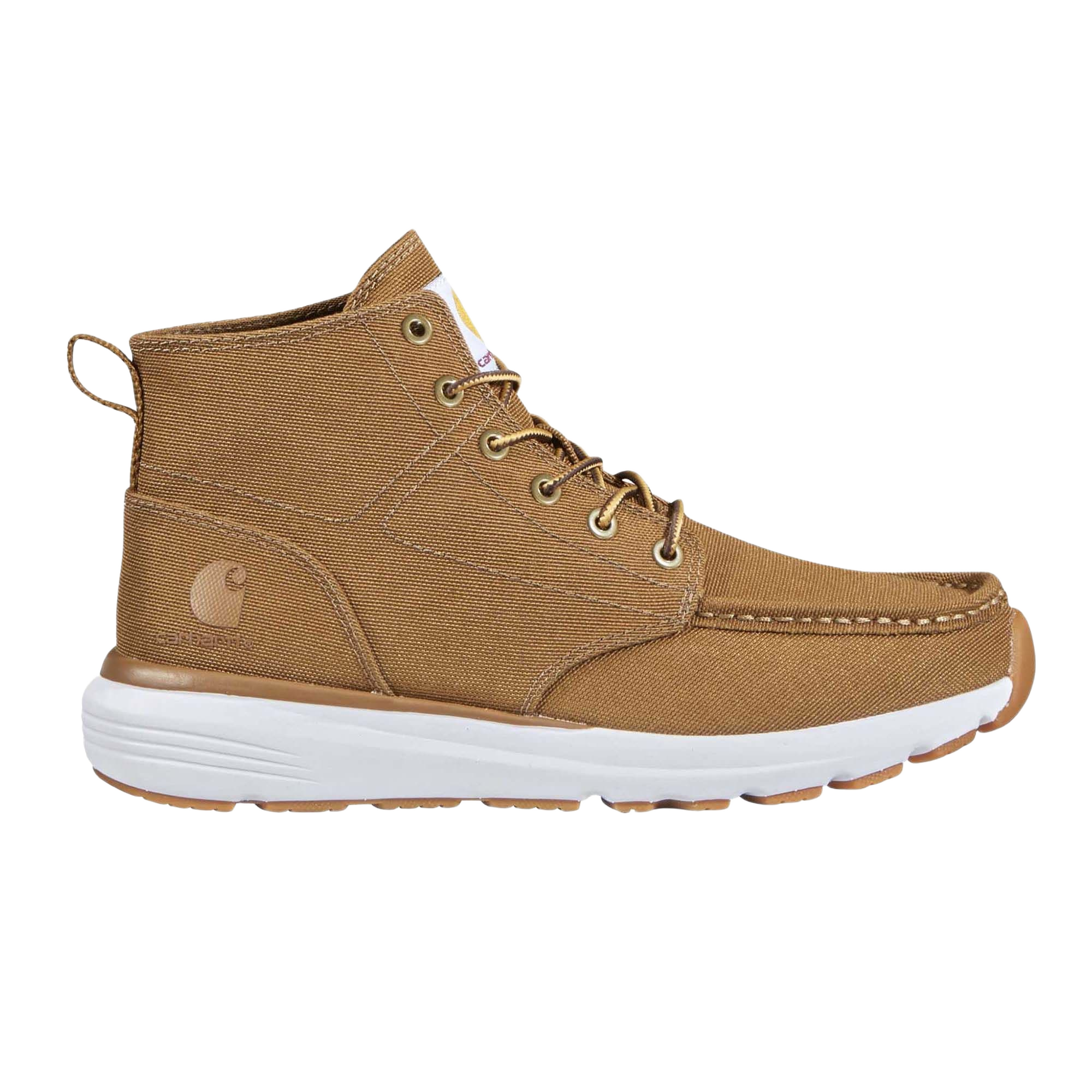 Carhartt Carhartt Haslet Moc-Toe Canvas Chukka Shoes for Men - Brown - $104.99 at Bass Pro Shops