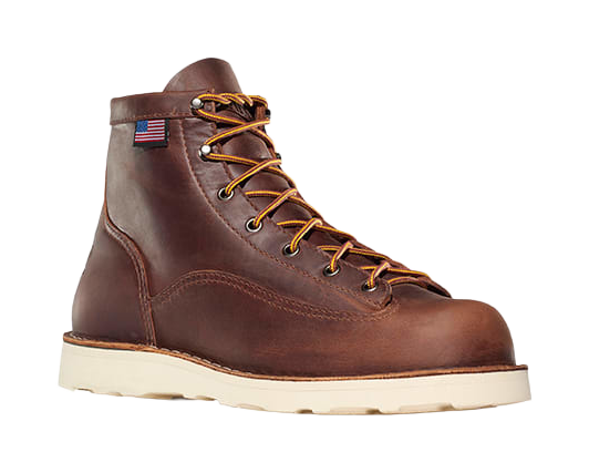 Danner Danner Bull Run 6" Wedge Work Boots for Men - Brown - $249.99 at Bass Pro Shops