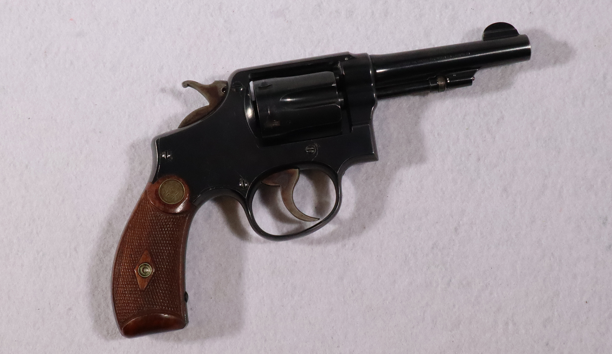 Image of Smith & Wesson ~ Hand Ejector ~ .38 Spl. (SKU: 5072940)