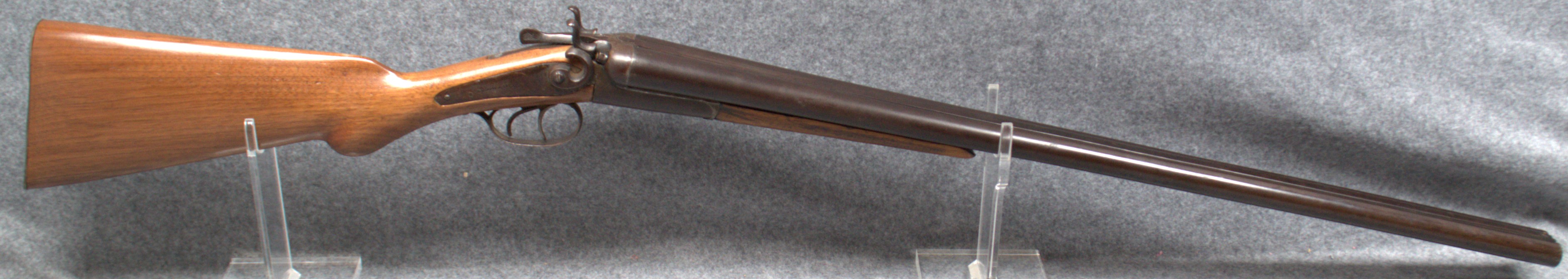 Black Powder Side by Side Shotgun