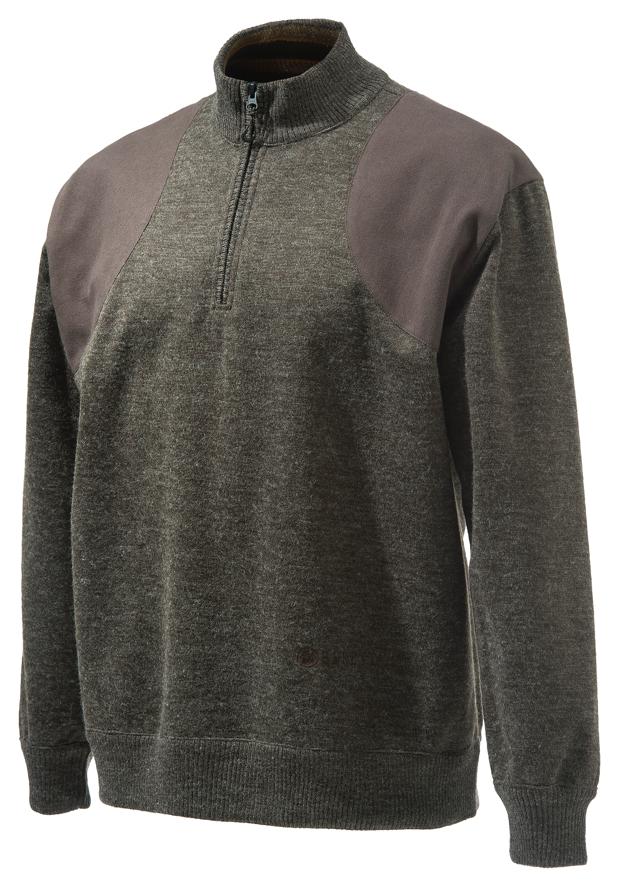 Image of Beretta Honor Windstop Full-Zip Swacket Sweater Jacket for Men - Dark Brown