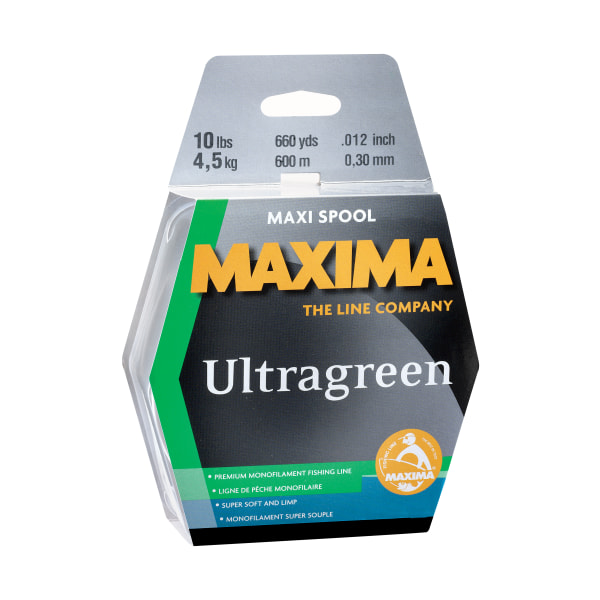 Maxima Line Maxi Spool - Ultra Green - 15 lb