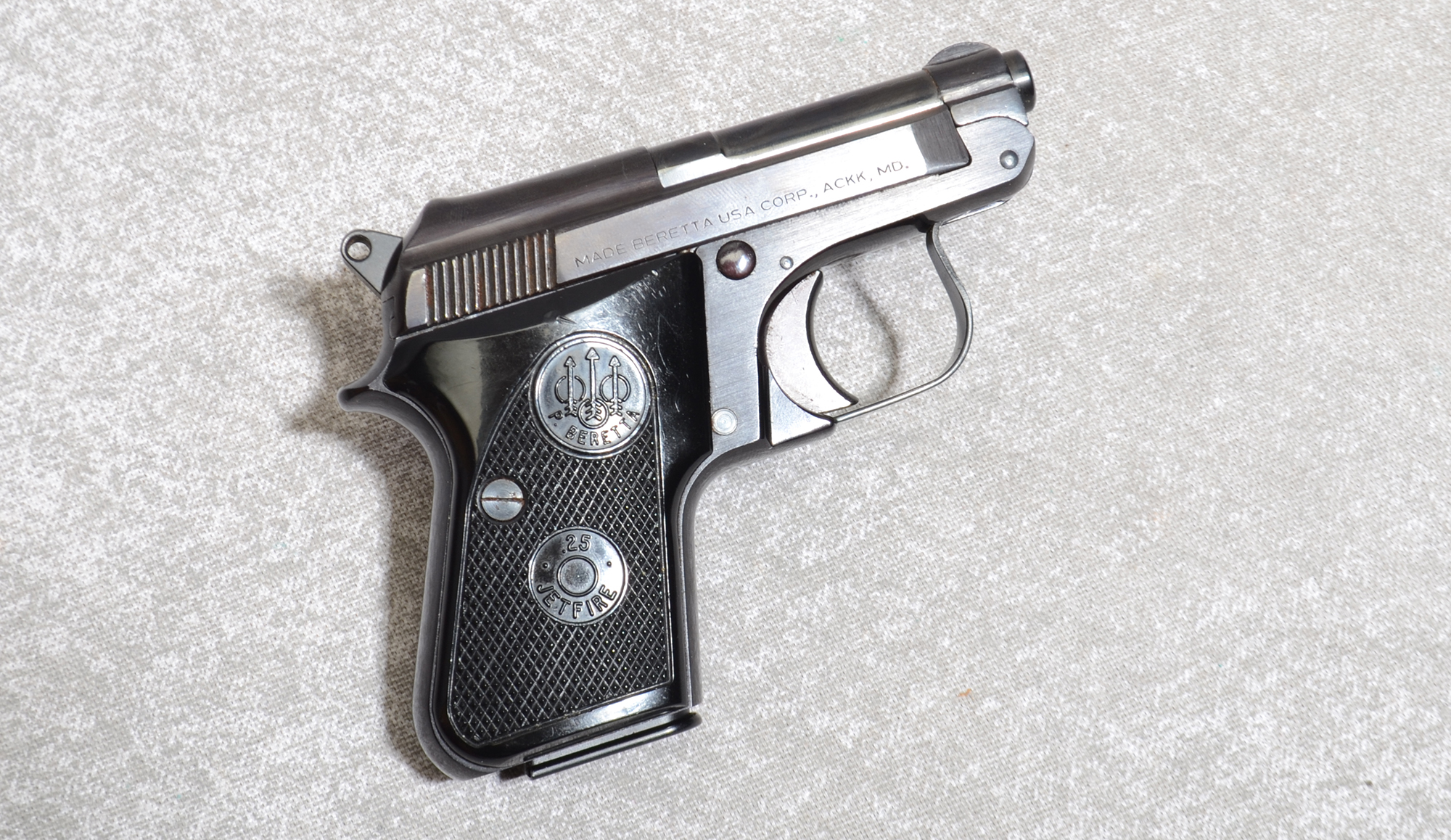 Image of "Beretta 950 BS Pistol, .25 ACP, 2.4"" Barrel"