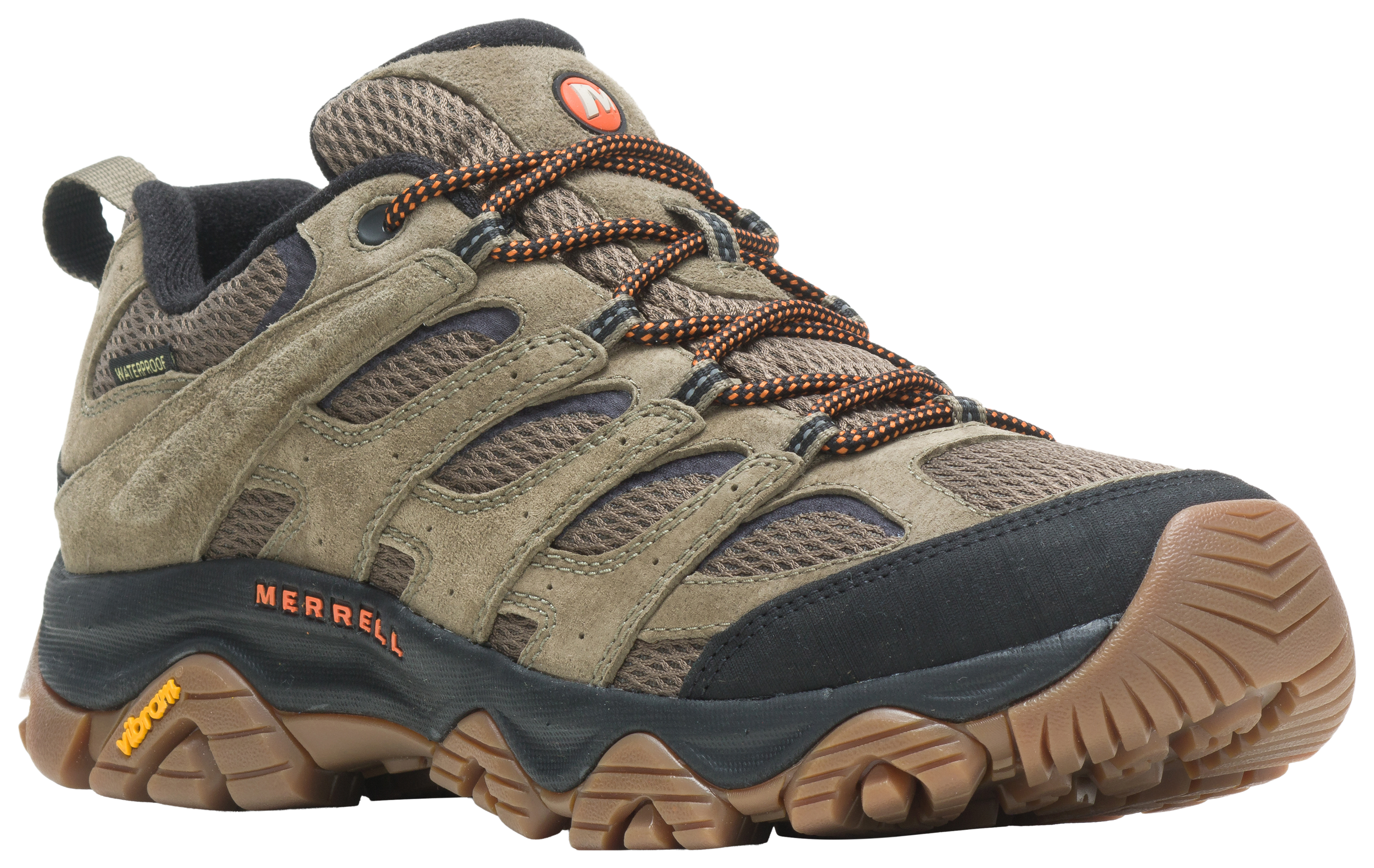 Image of Merrell Moab 3 Low Waterproof Hiking Shoes for Men