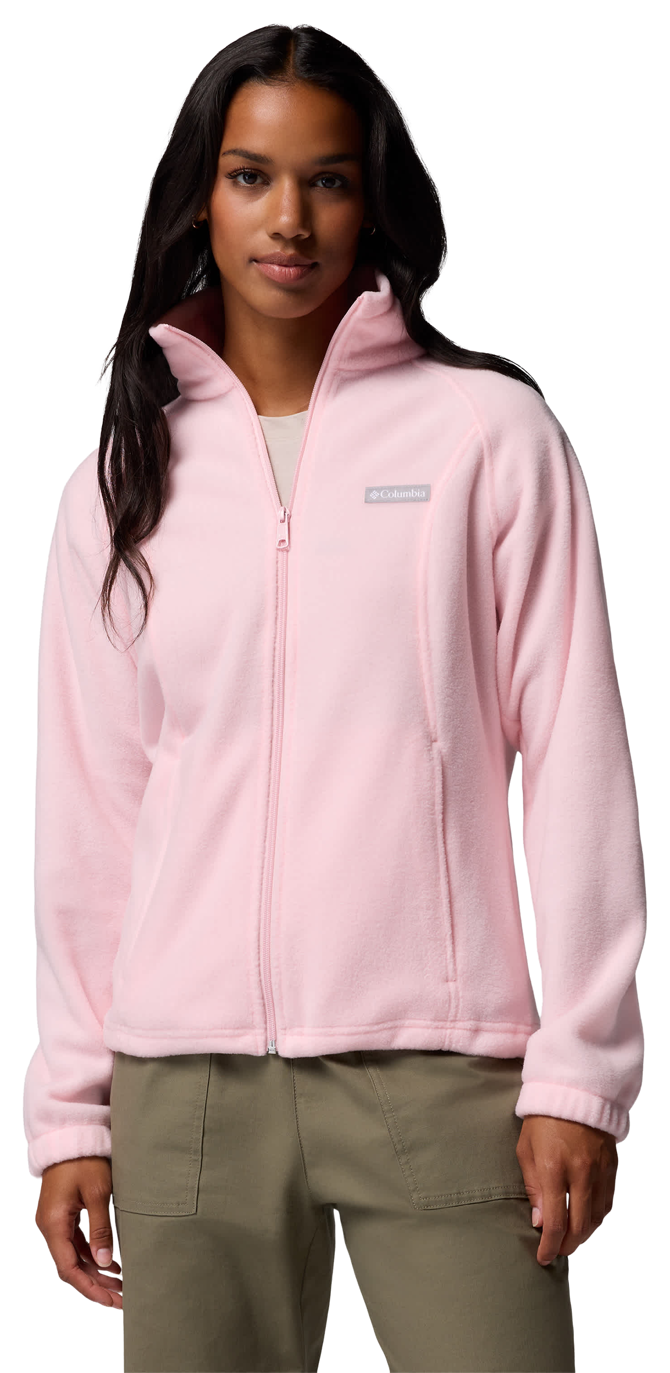 Image of Columbia Benton Springs Full-Zip Fleece Jacket - Satin Pink