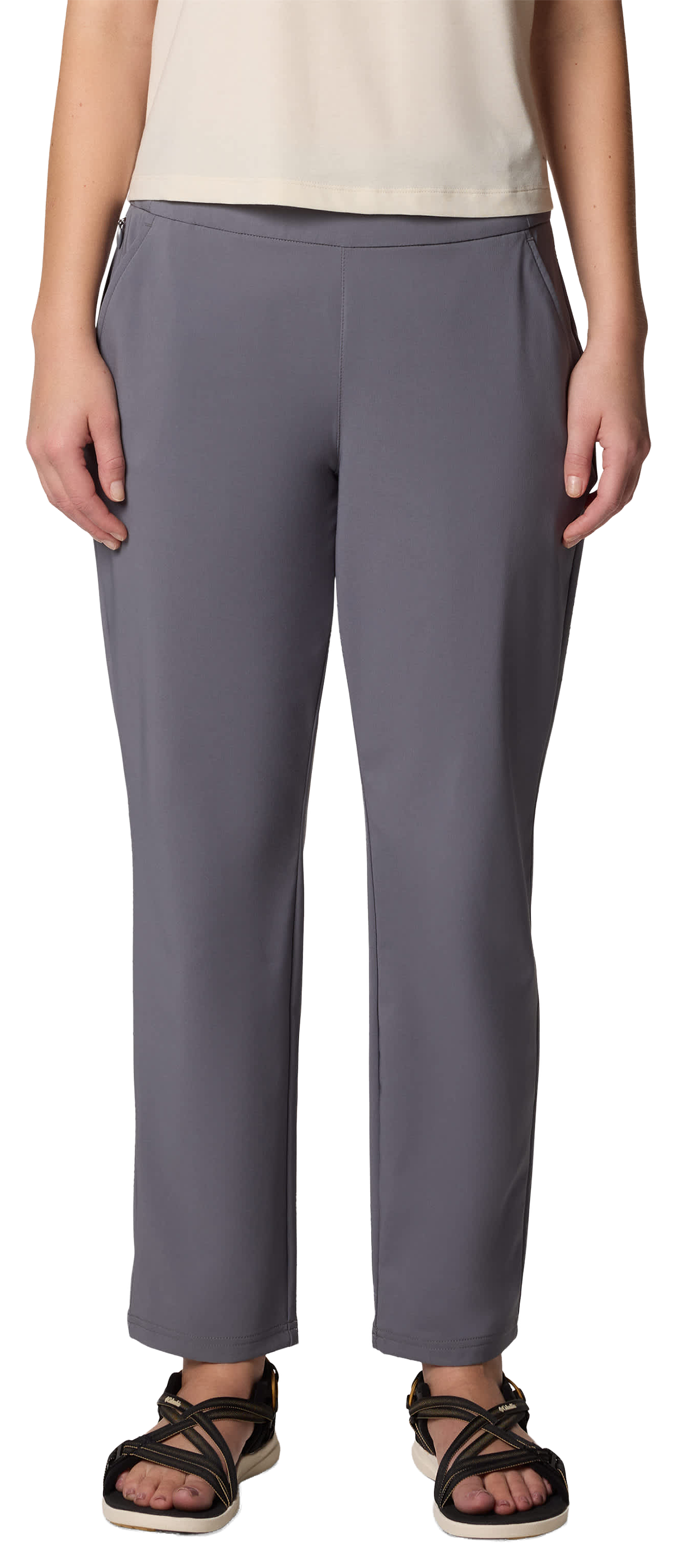 Image of Columbia All Seasons Pull-On Pants - City Grey