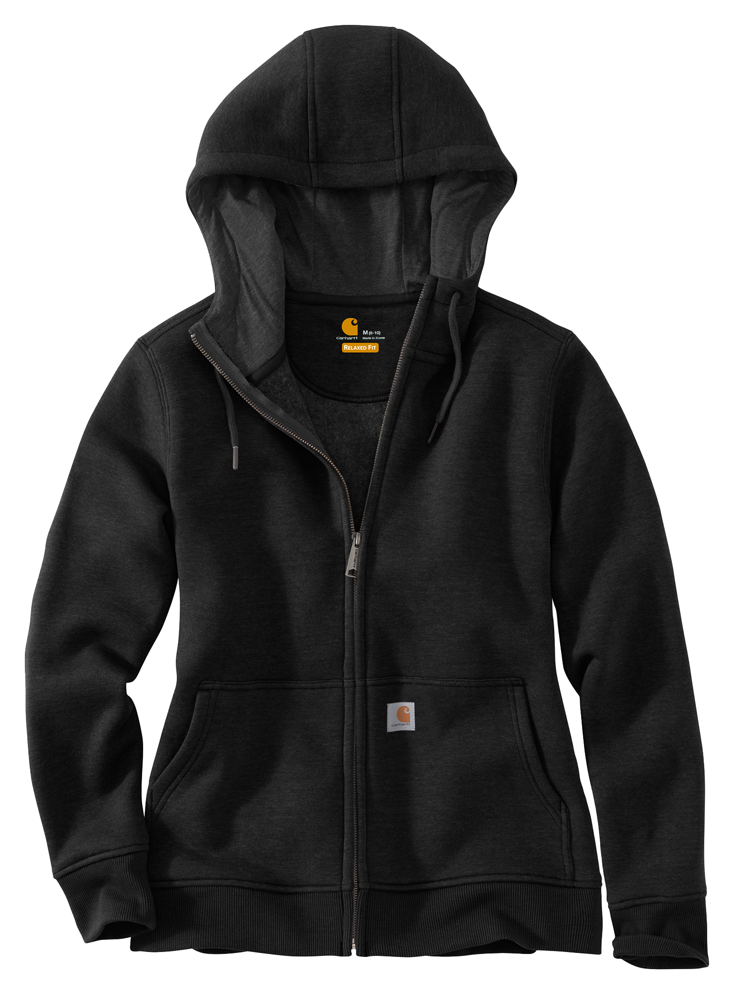 Carhartt Clarksburg Full-Zip Long-Sleeve Hoodie for Ladies - Black - S