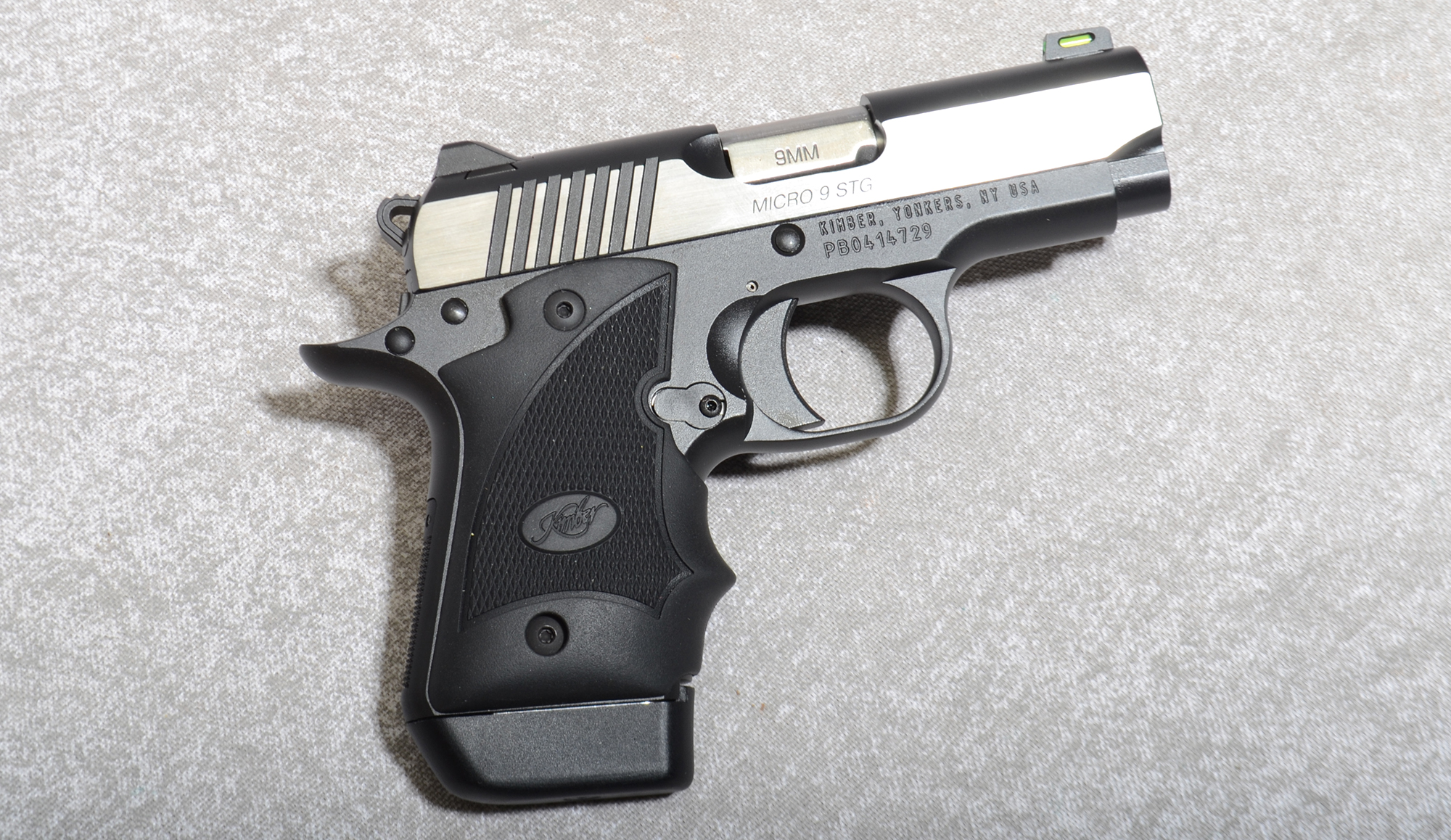 Image of Kimber Micro 9 STG Pistol, 9mm Luger, 3.15 inch Barrel