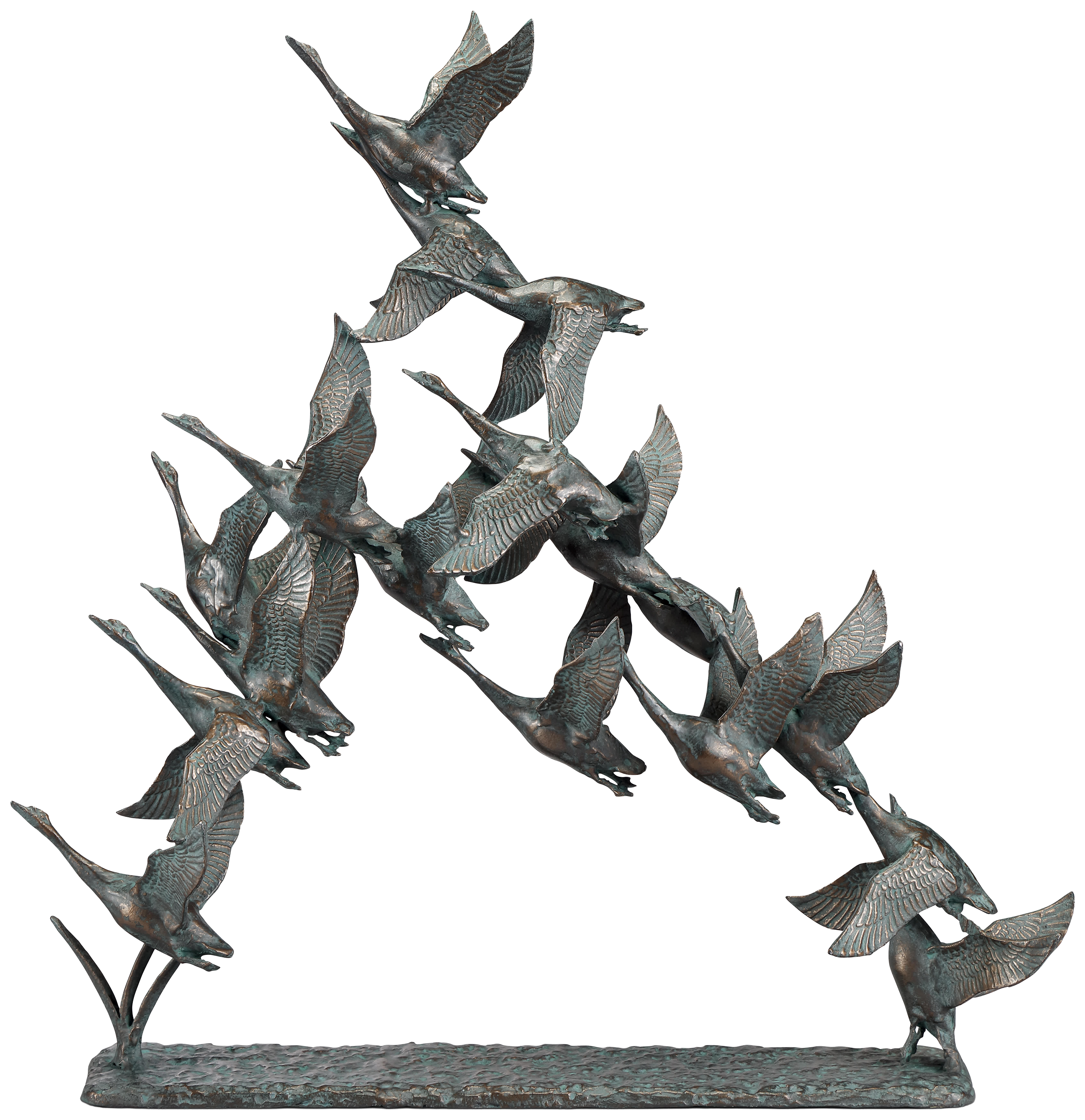SPI San Pacific International Flocks Of Ducks Sculpture - $659.99 at Bass Pro Shops