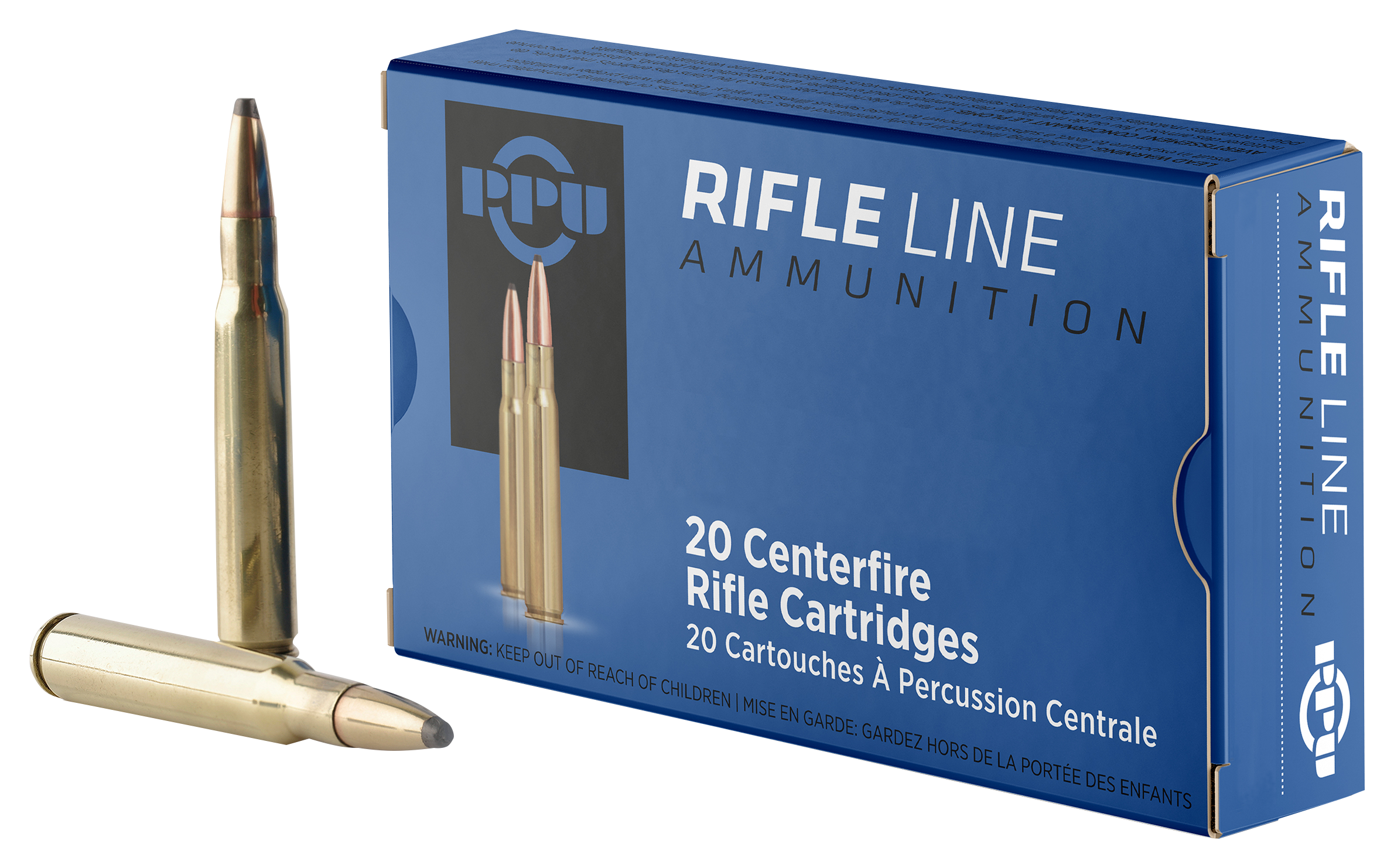 PPU Centerfire Rifle Ammo - 7mm Remington Magnum - 140 Grain - 20 Rounds