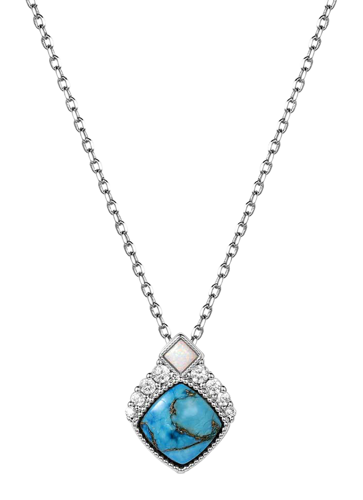 Montana Silversmiths Crowned Glacier Necklace