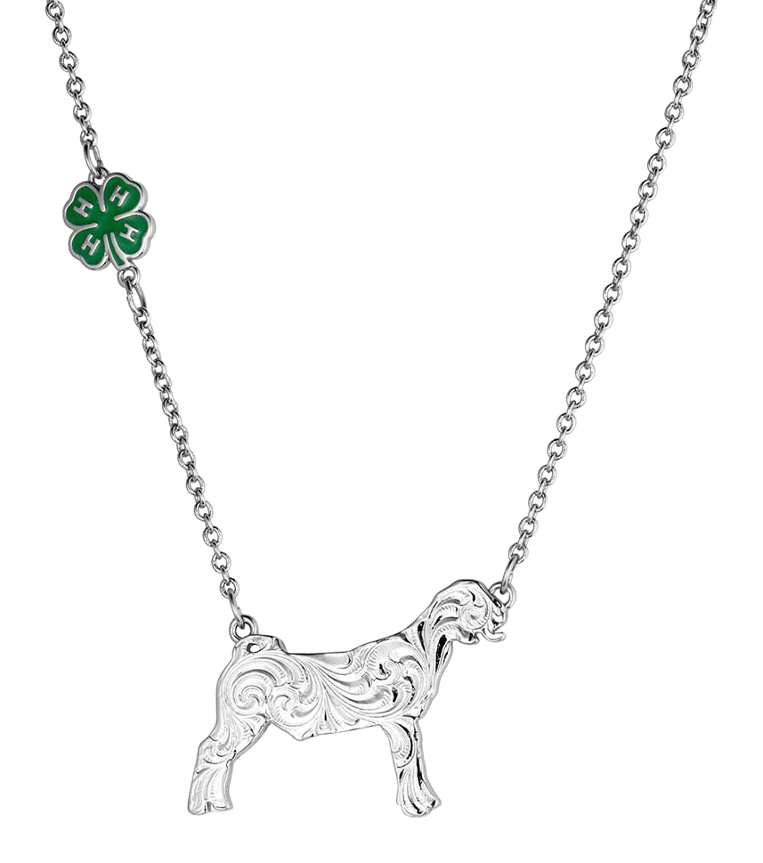 Image of Montana Silversmiths 4-H Goat Showman Necklace