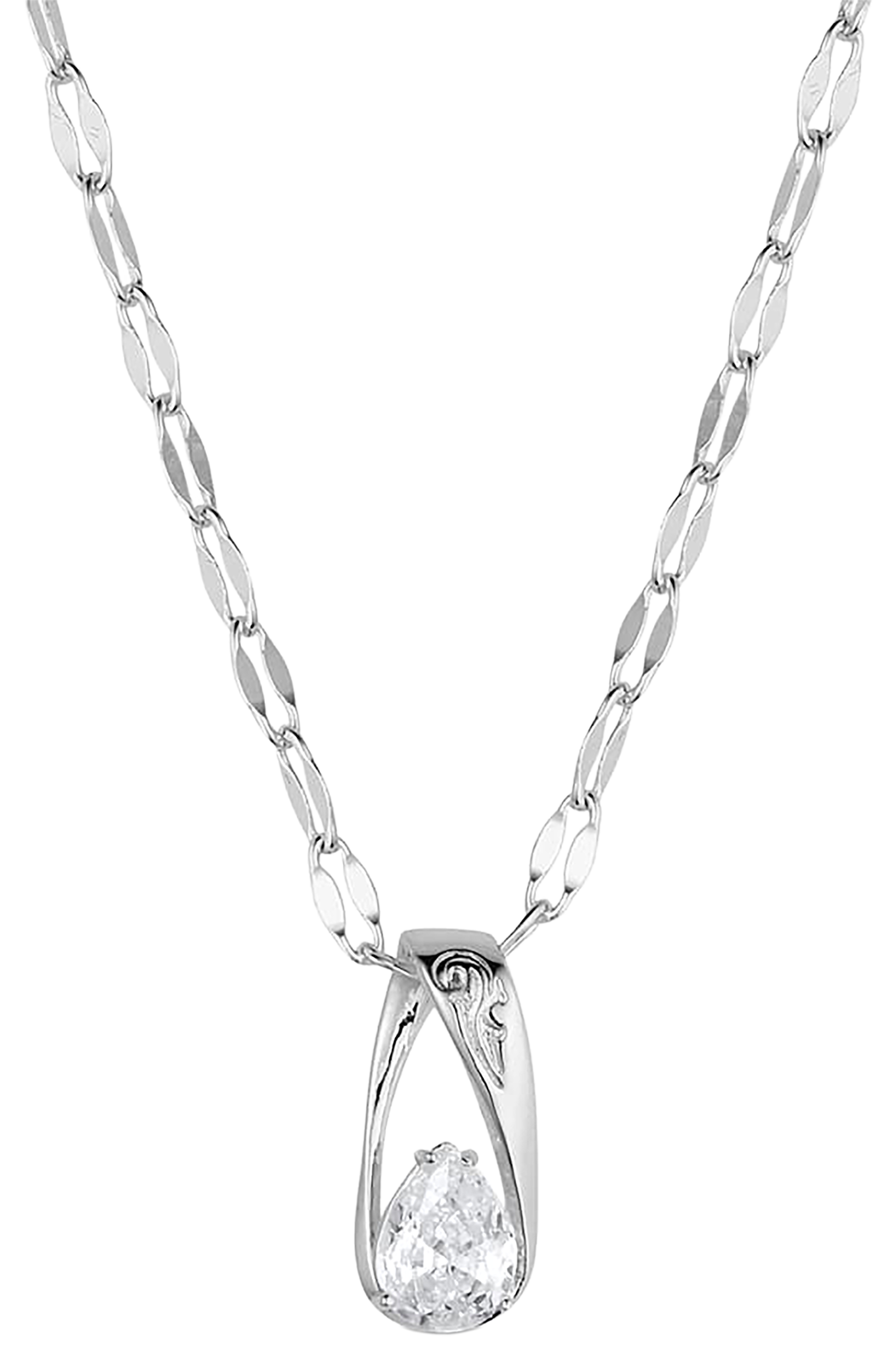 Image of Montana Silversmiths Whispered Horizon Crystal Necklace