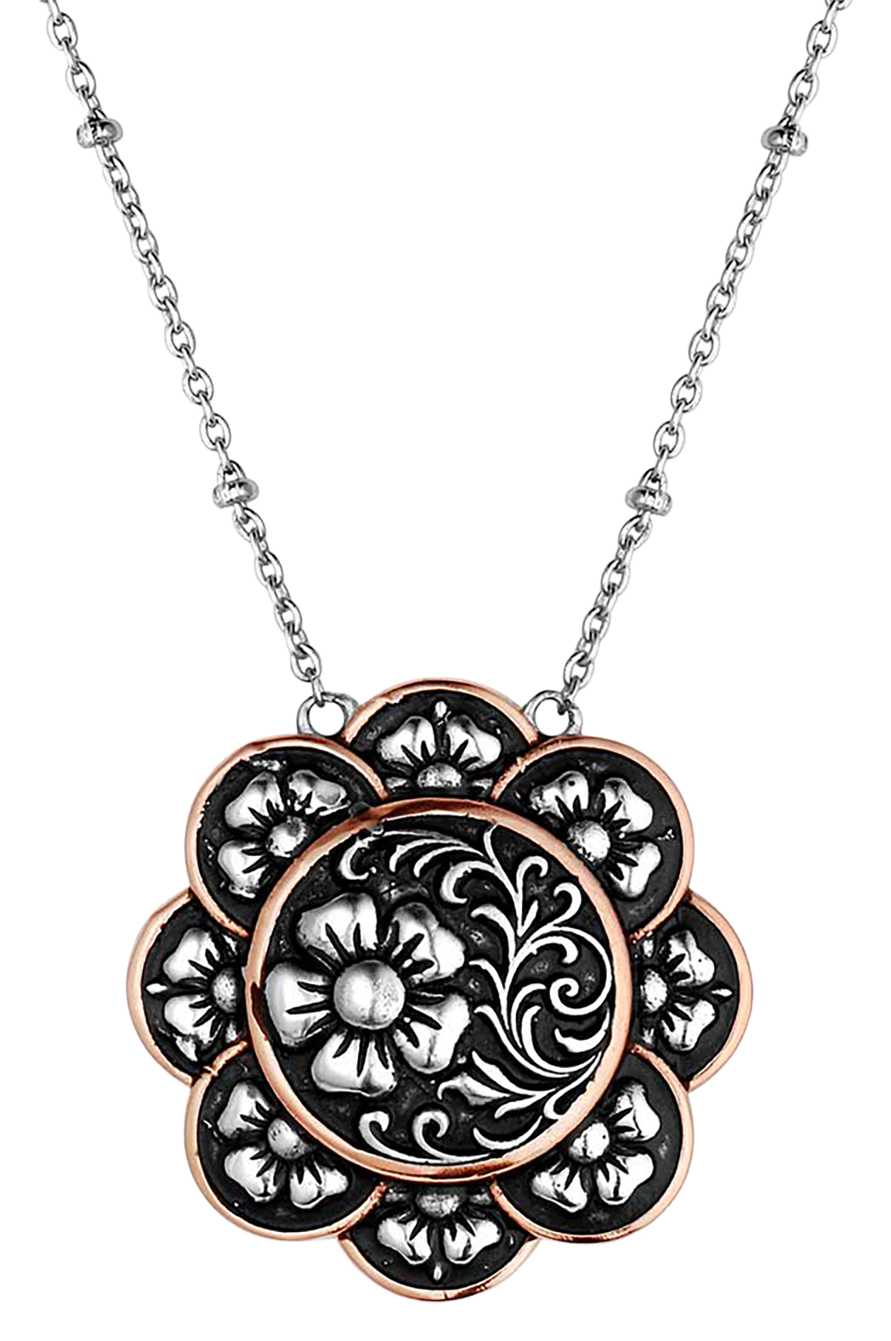 Image of Montana Silversmiths Wildflower Bouquet Necklace