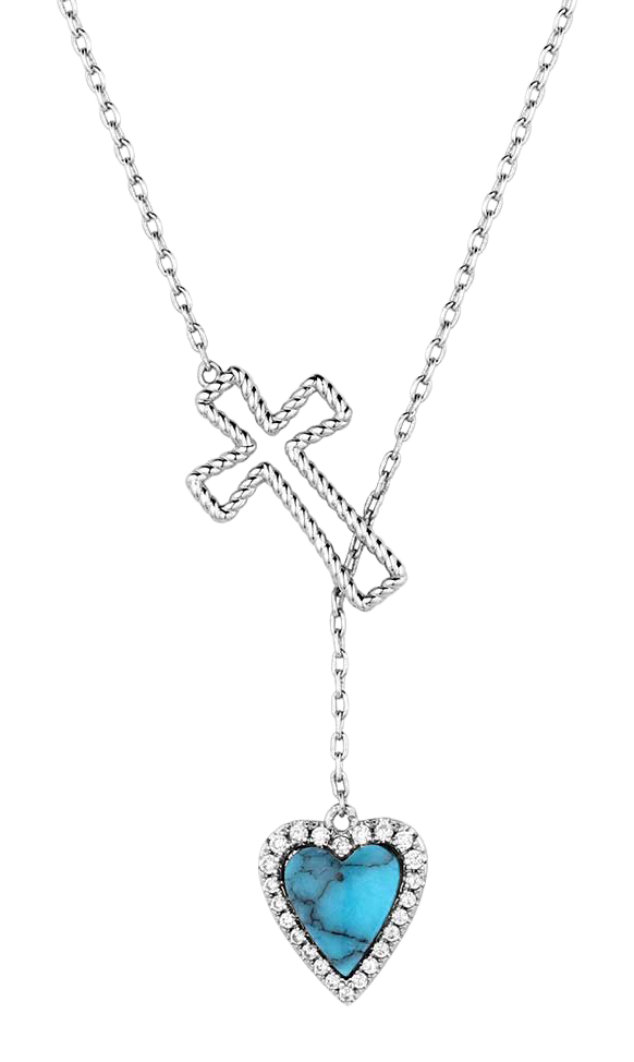 Montana Silversmiths Montana Silversmiths Anchored in Love And Faith Necklace - $74.99 at Bass Pro Shops