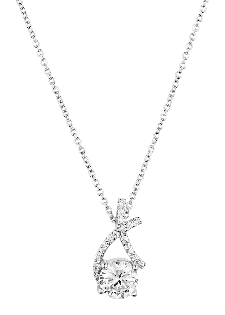 Montana Montana Silversmiths Hugs & Kisses Crystal Necklace - $65.99 at Bass Pro Shops