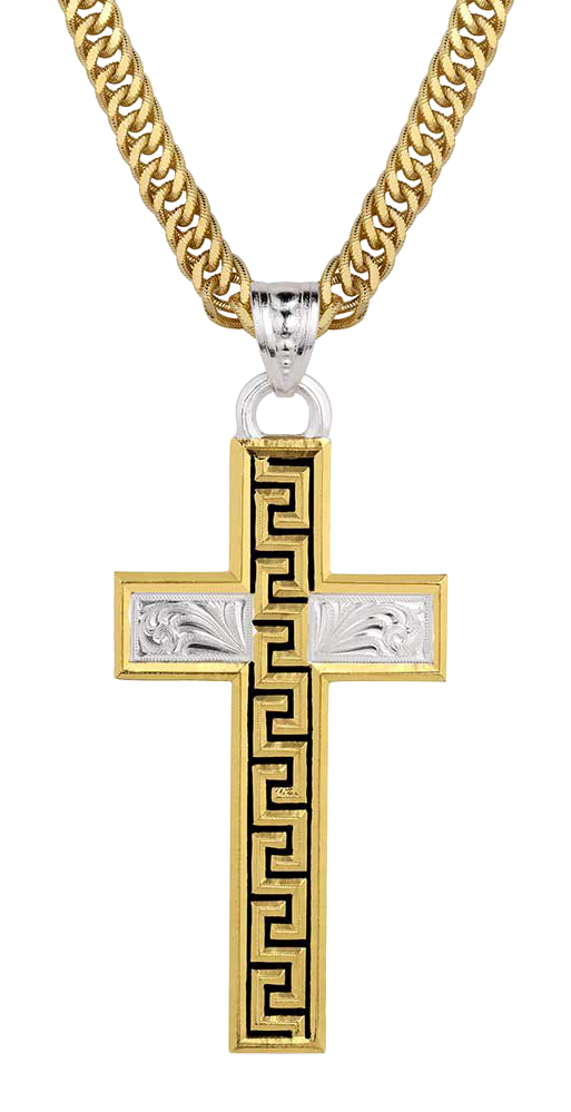 Montana Silversmiths Montana Silversmiths Sunrise Mesa Cross Necklace - $104.99 at Bass Pro Shops